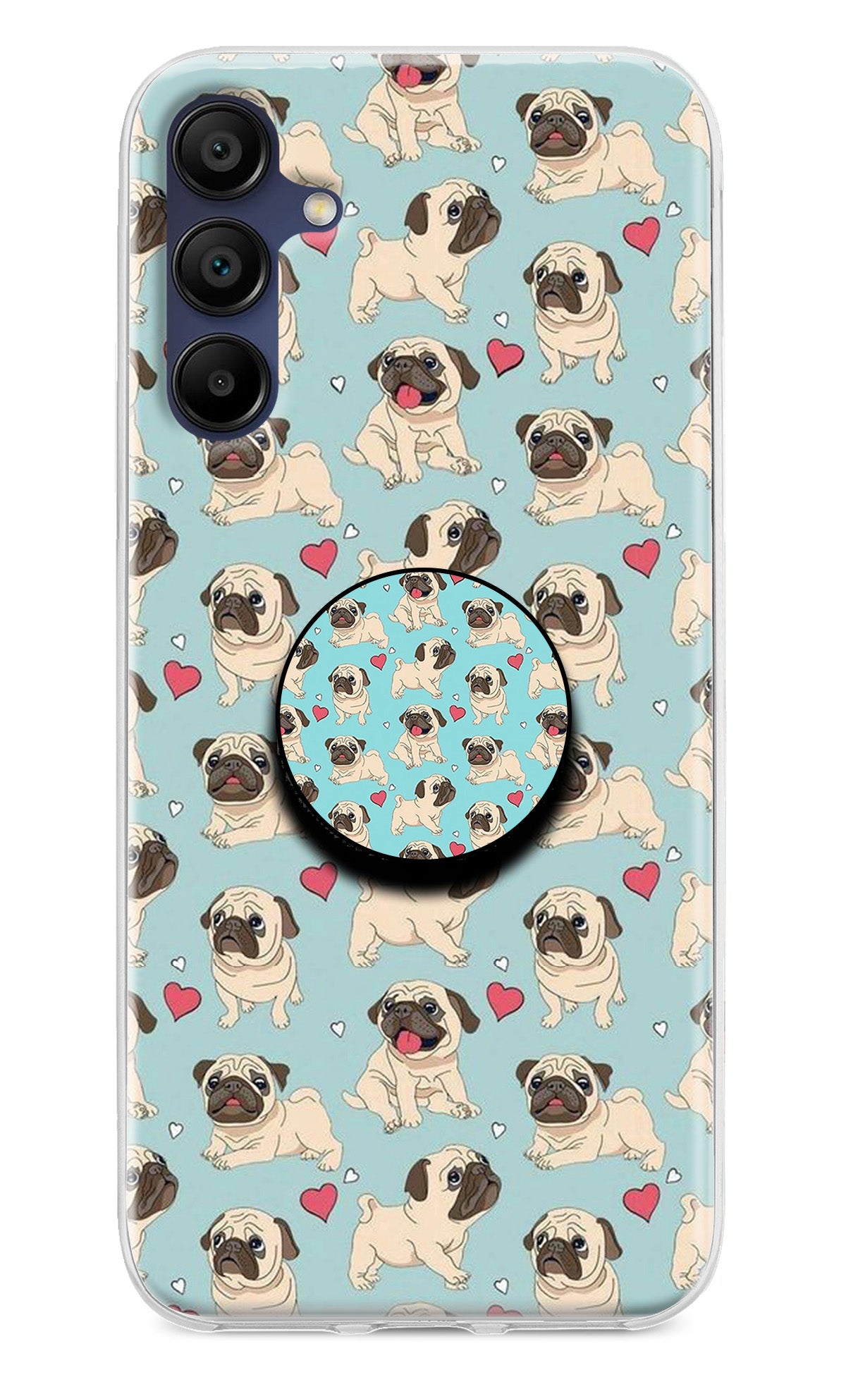 Pug Dog Samsung A15 5G Pop Case