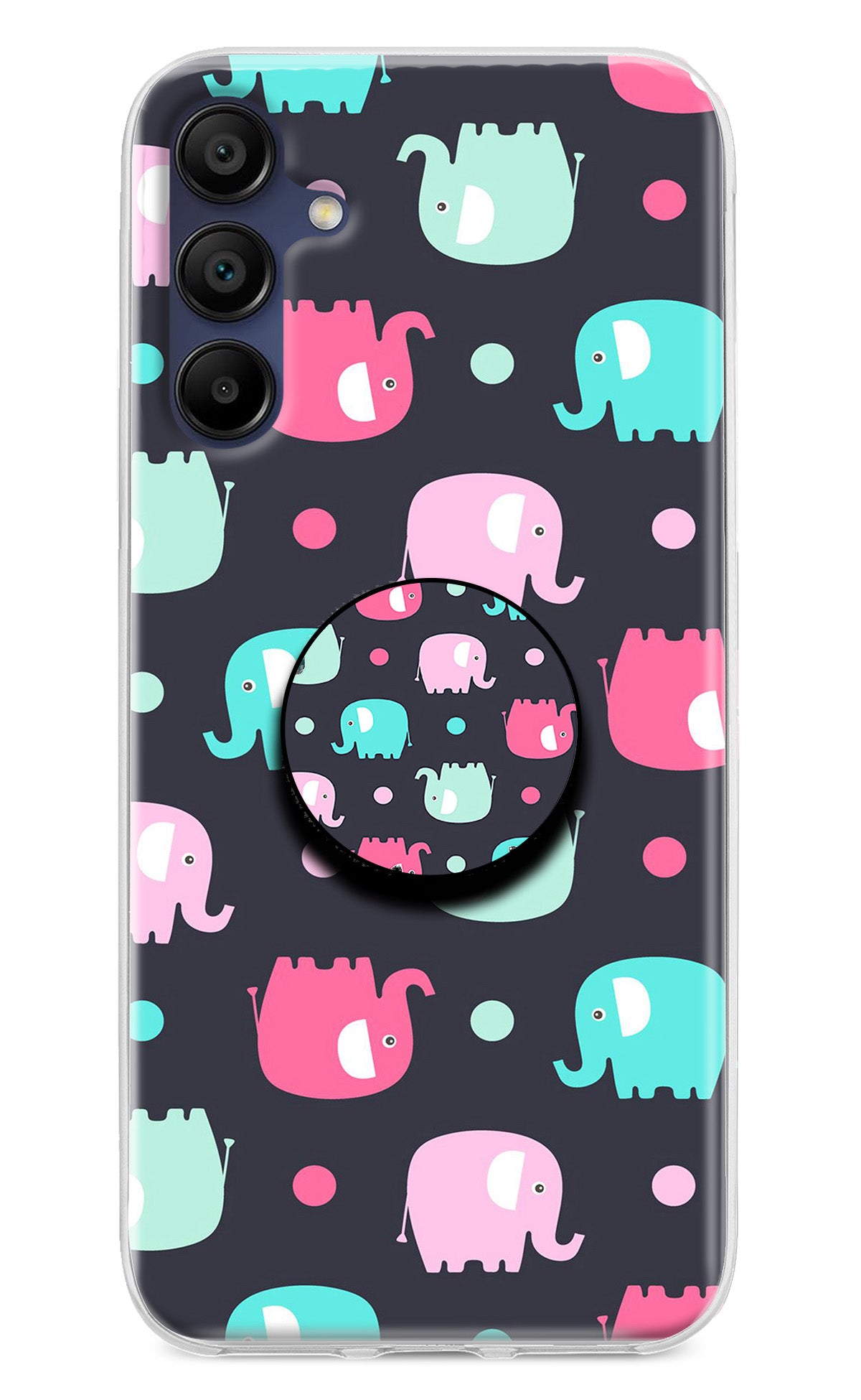 Baby Elephants Samsung A15 5G Pop Case