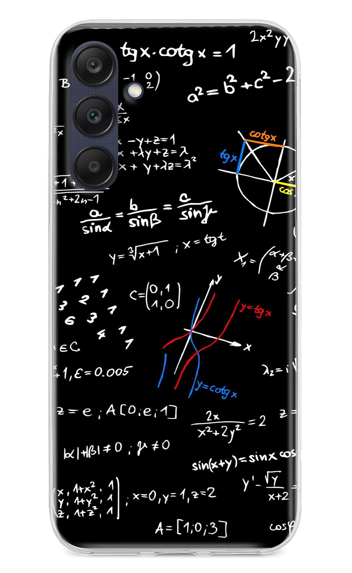 Mathematics Formula Samsung A25 5G Back Cover