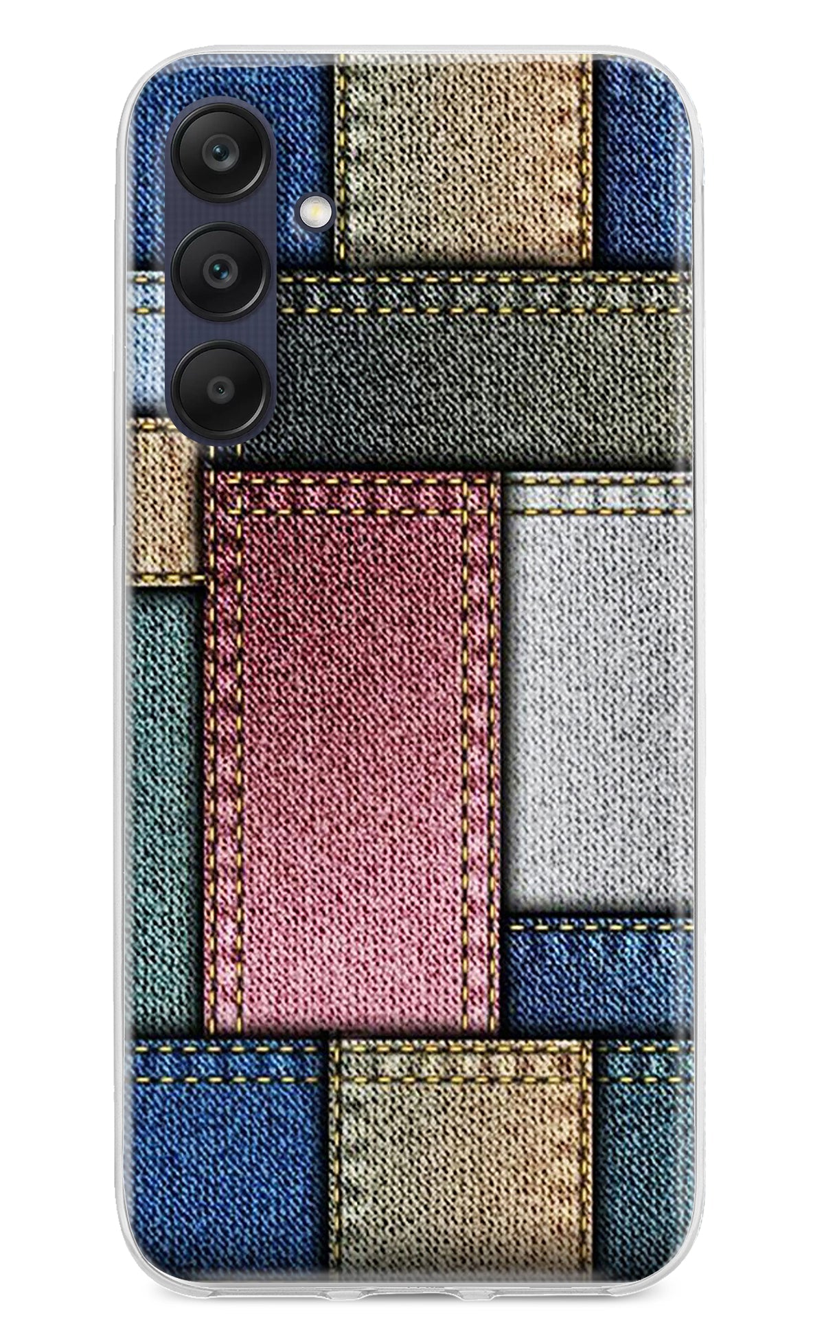 Multicolor Jeans Samsung A25 5G Back Cover