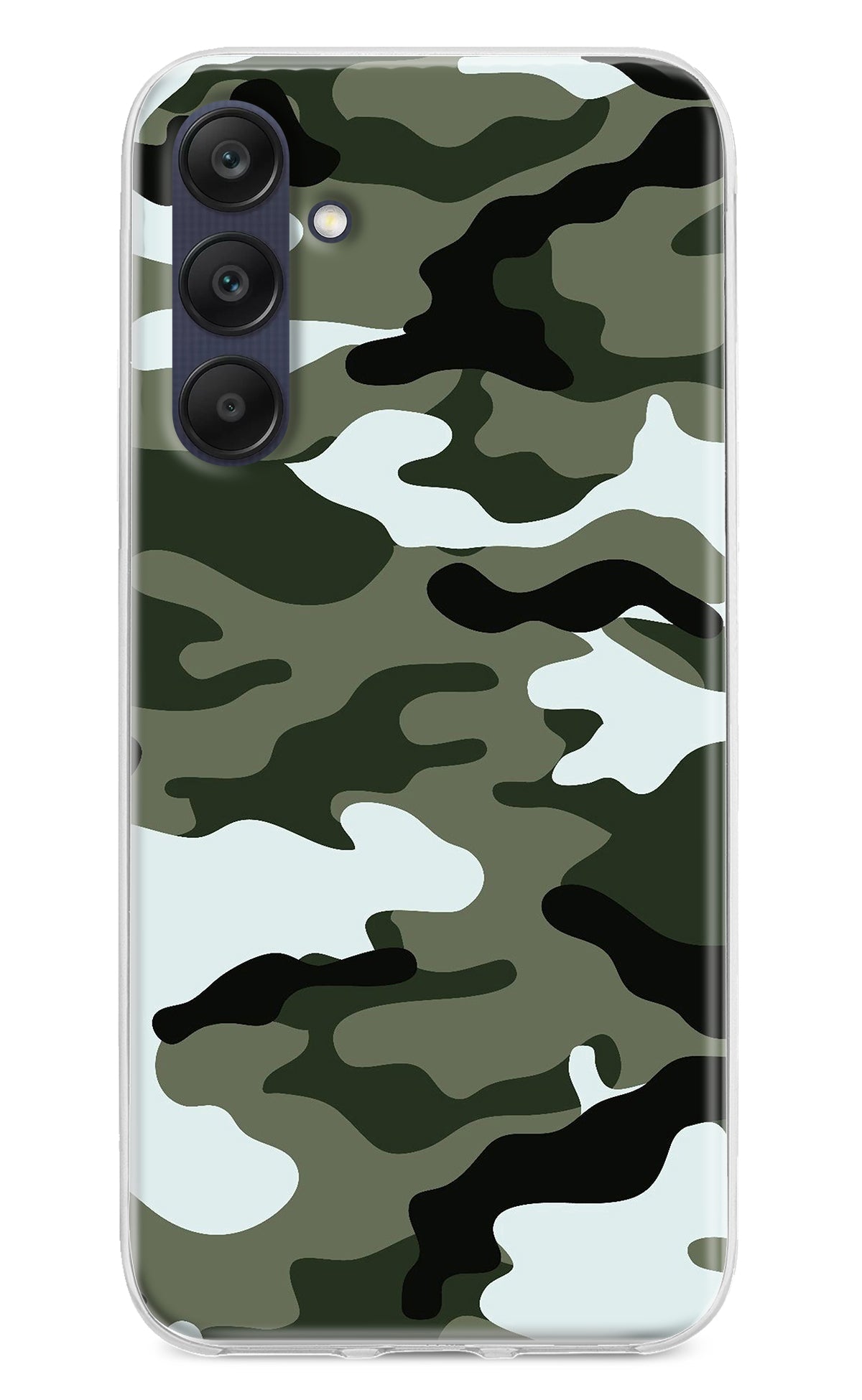 Camouflage Samsung A25 5G Back Cover