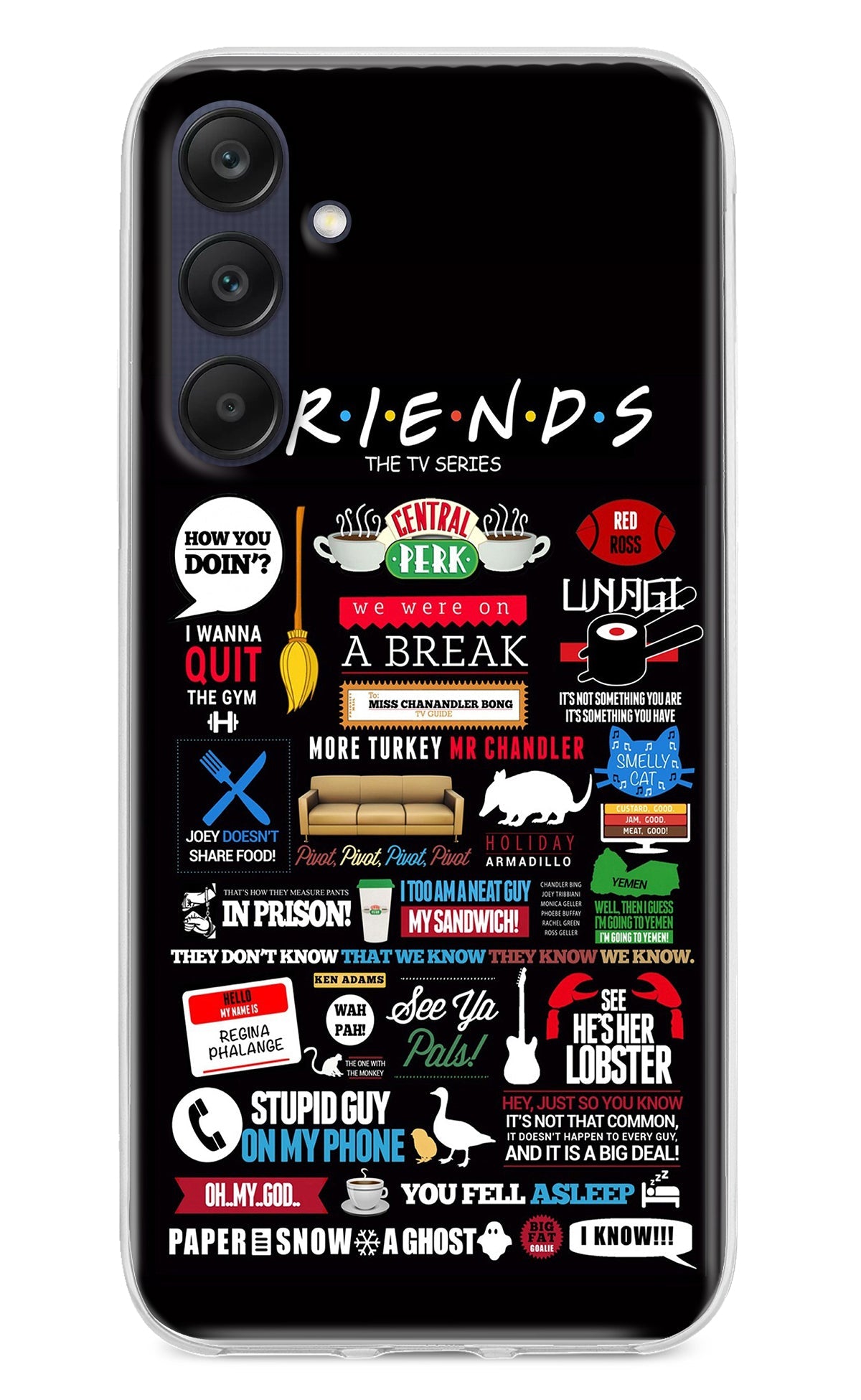FRIENDS Samsung A25 5G Back Cover