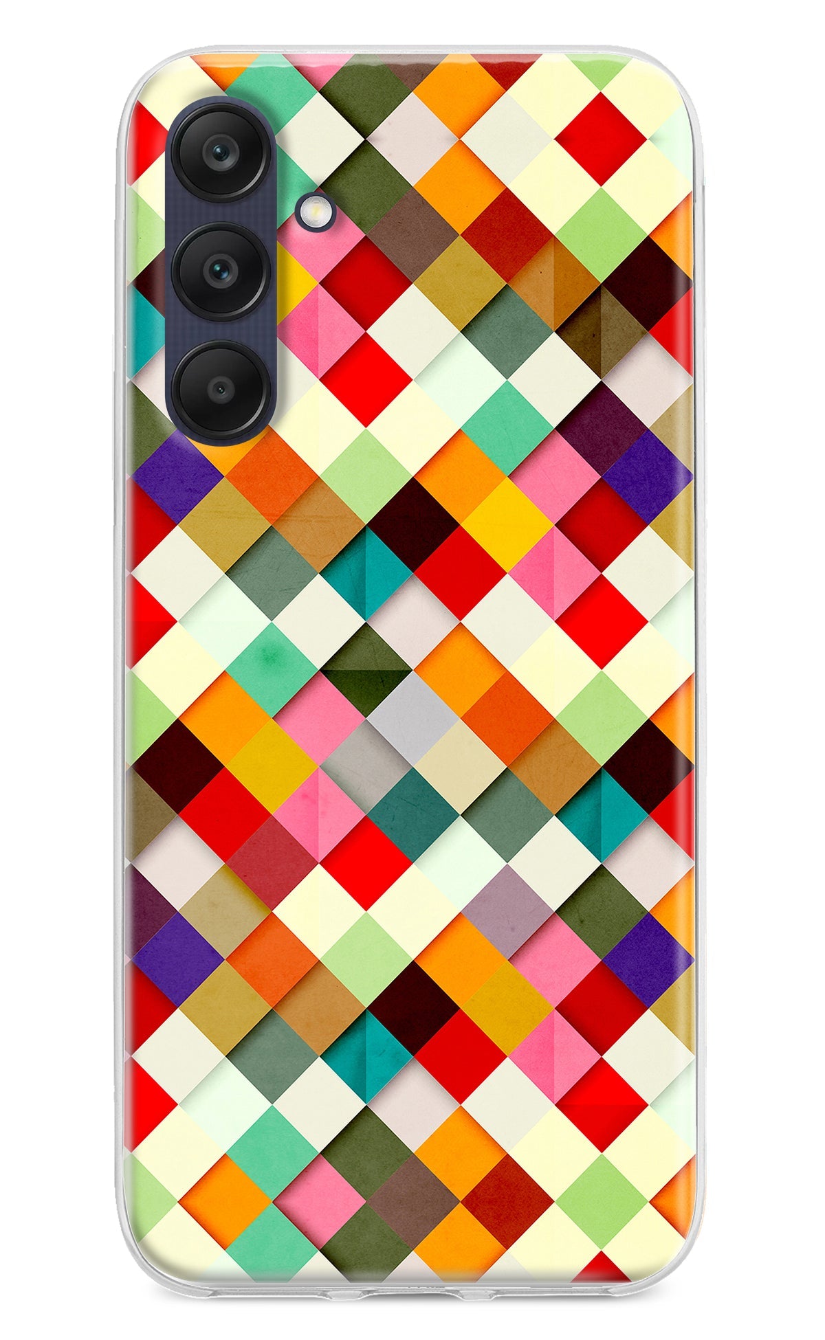 Geometric Abstract Colorful Samsung A25 5G Back Cover