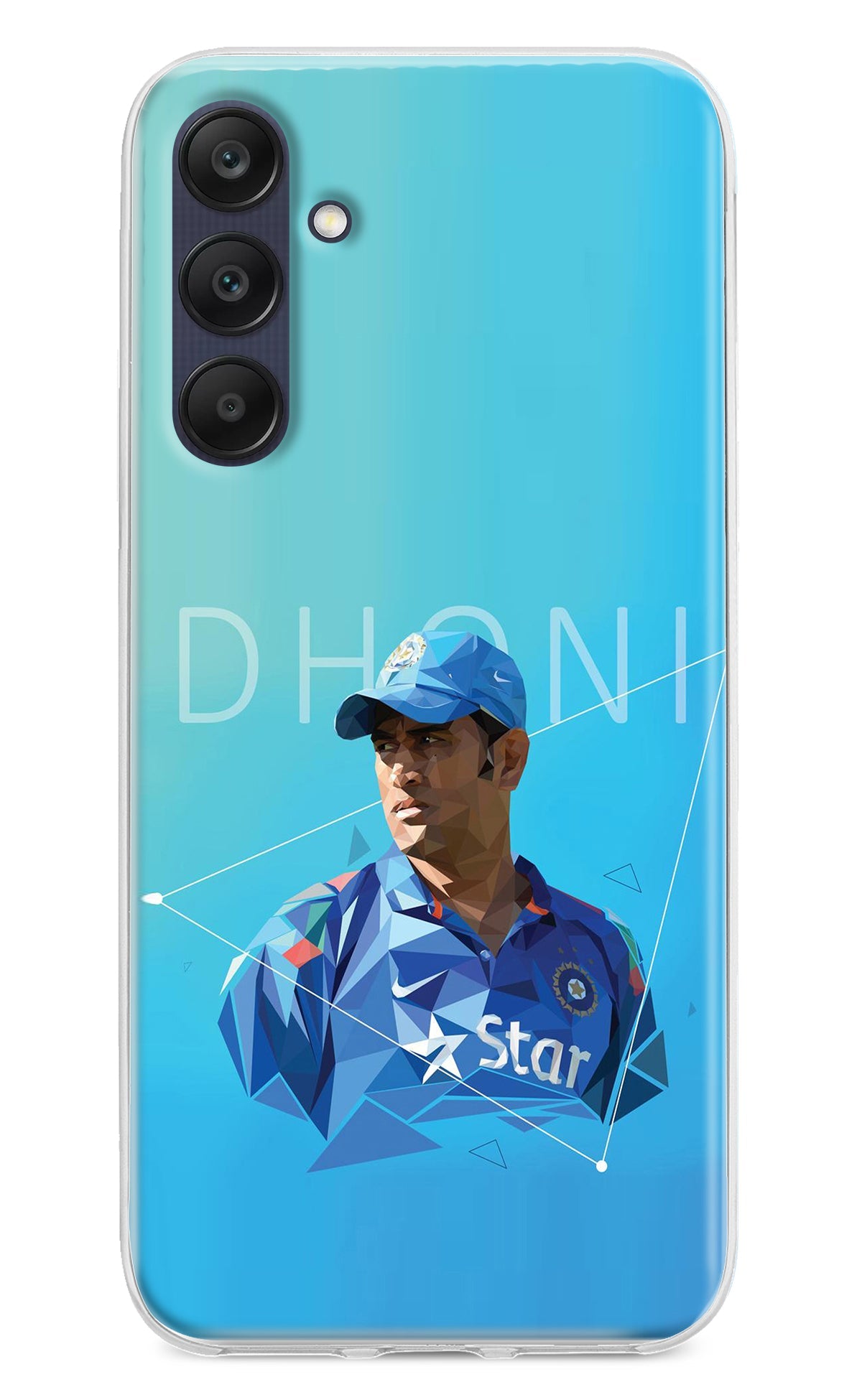 Dhoni Artwork Samsung A25 5G Back Cover