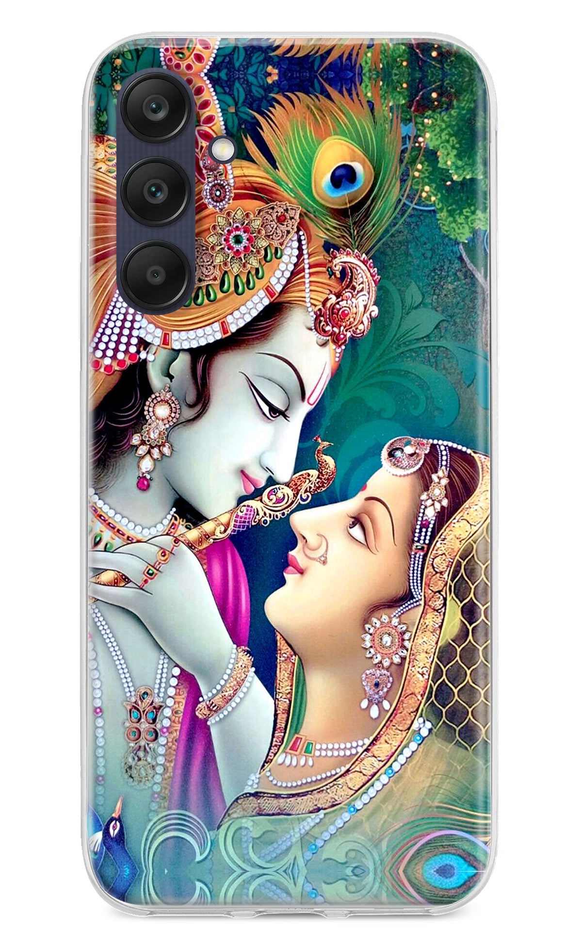 Lord Radha Krishna Samsung A25 5G Back Cover