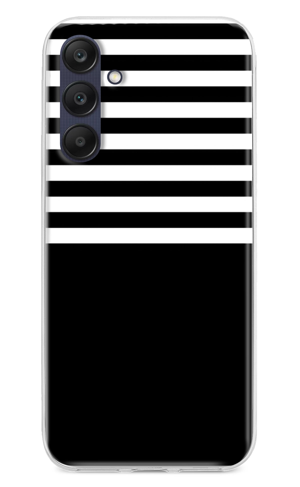 Black and White Print Samsung A25 5G Back Cover