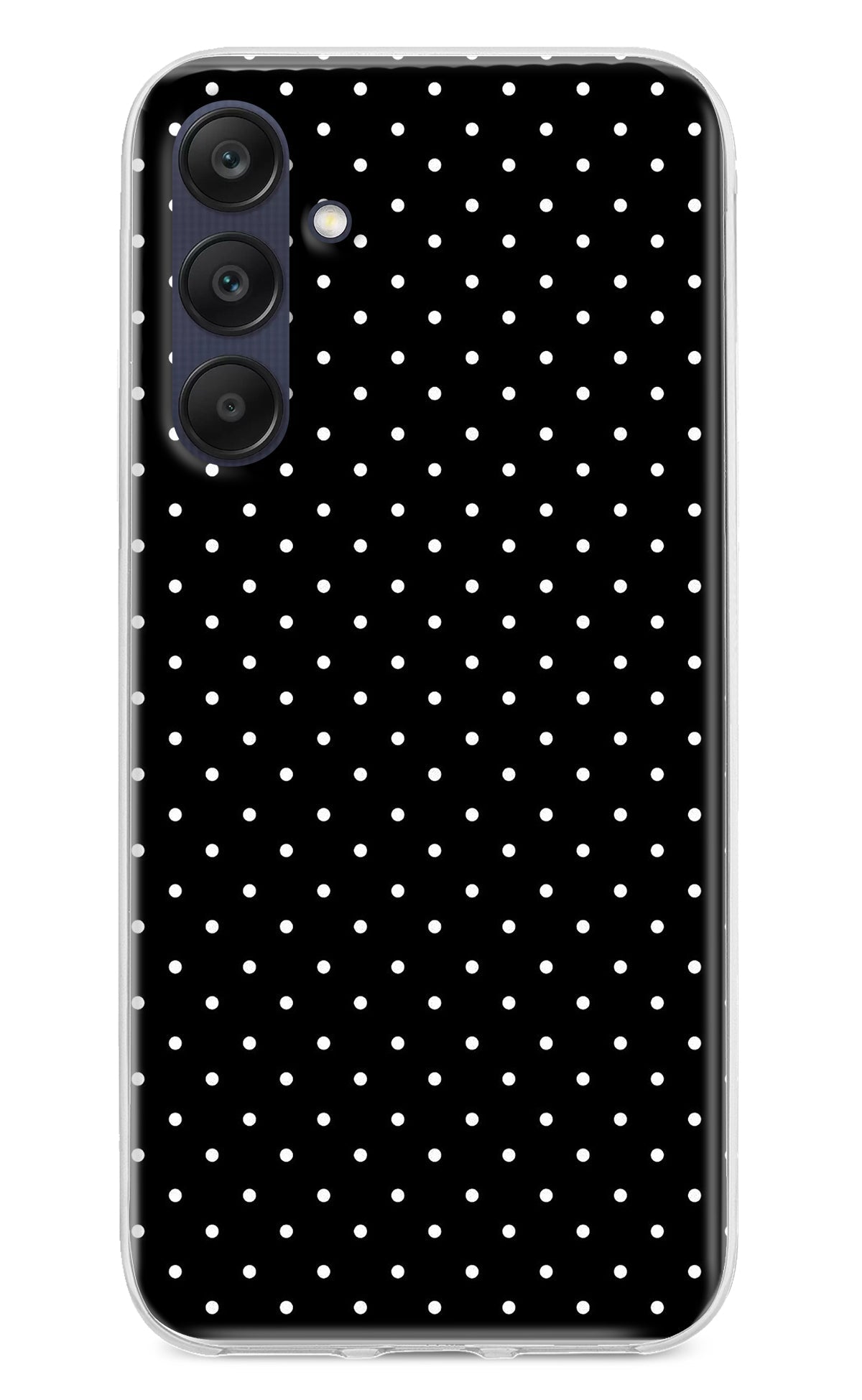 White Dots Samsung A25 5G Back Cover