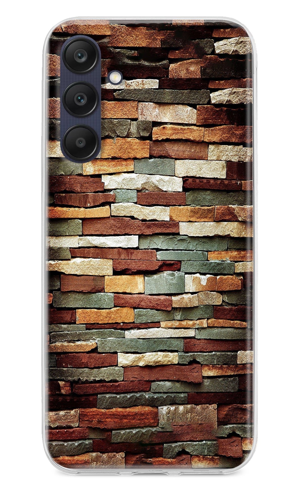 Bricks Pattern Samsung A25 5G Back Cover