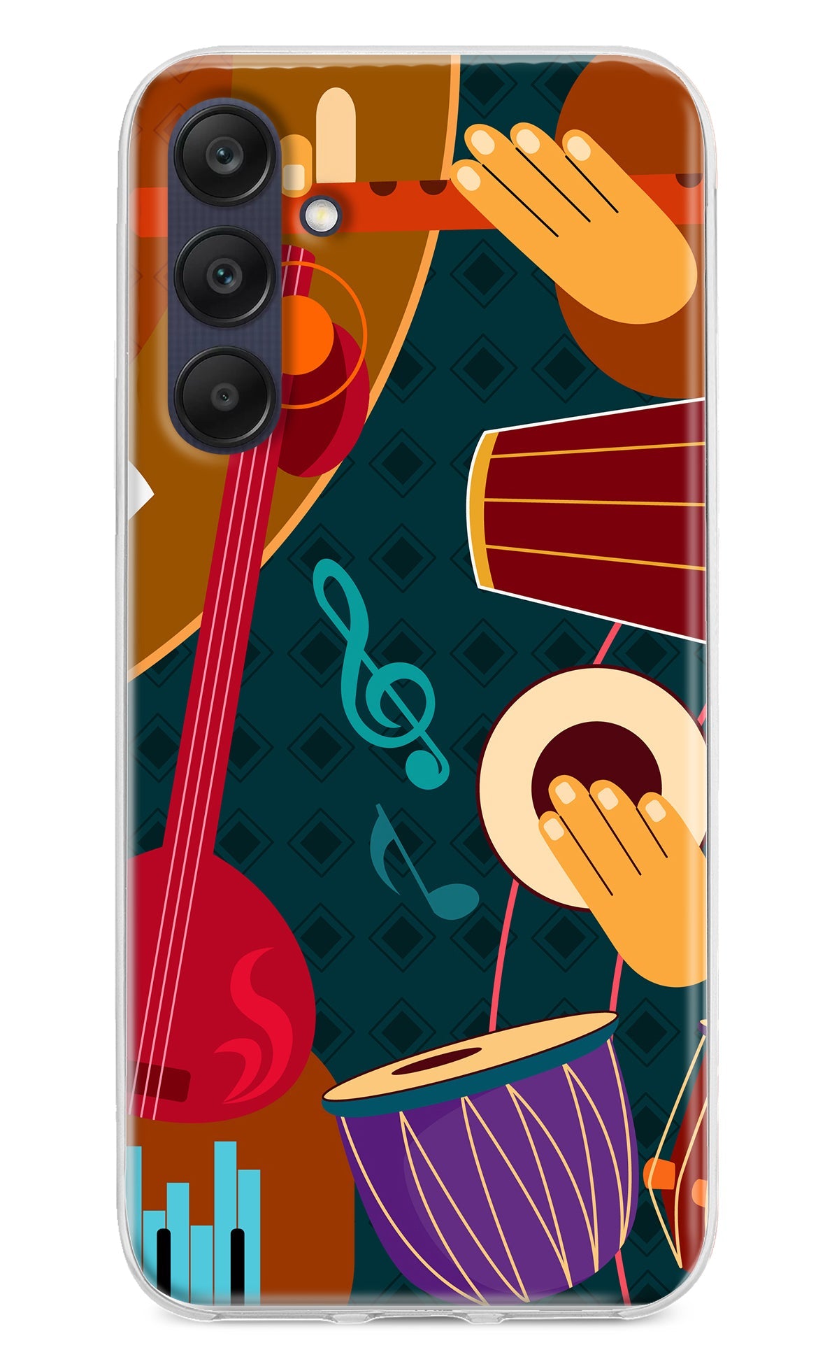 Music Instrument Samsung A25 5G Back Cover