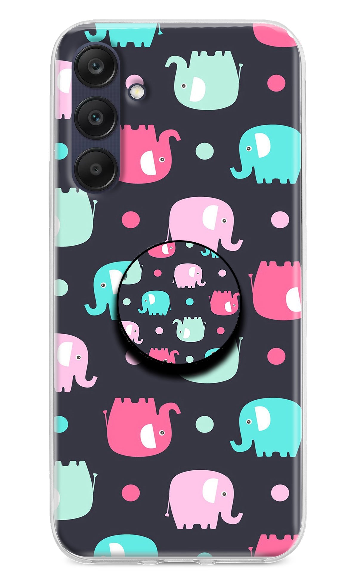 Baby Elephants Samsung A25 5G Pop Case