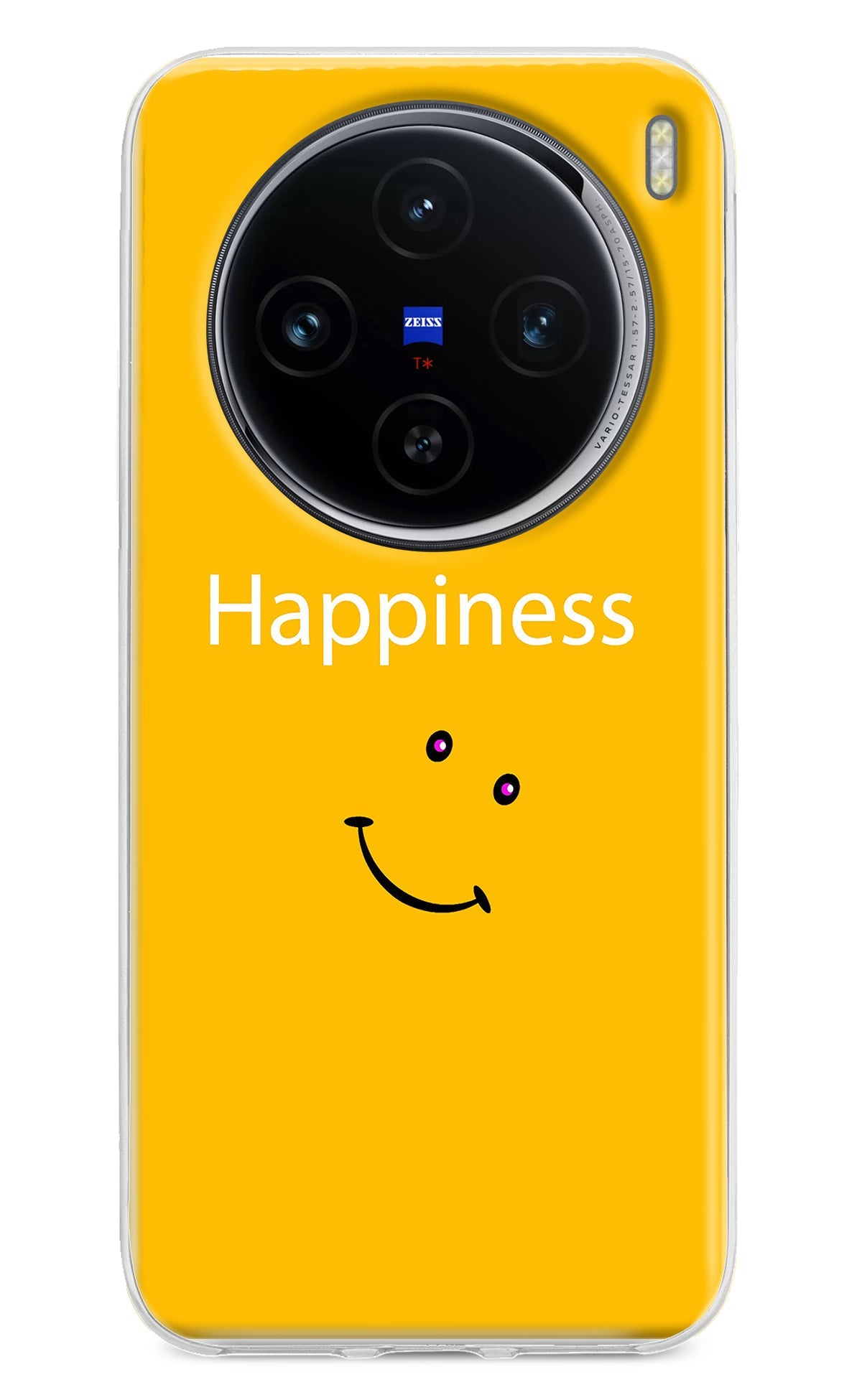 Happiness With Smiley Vivo X100 Back Cover