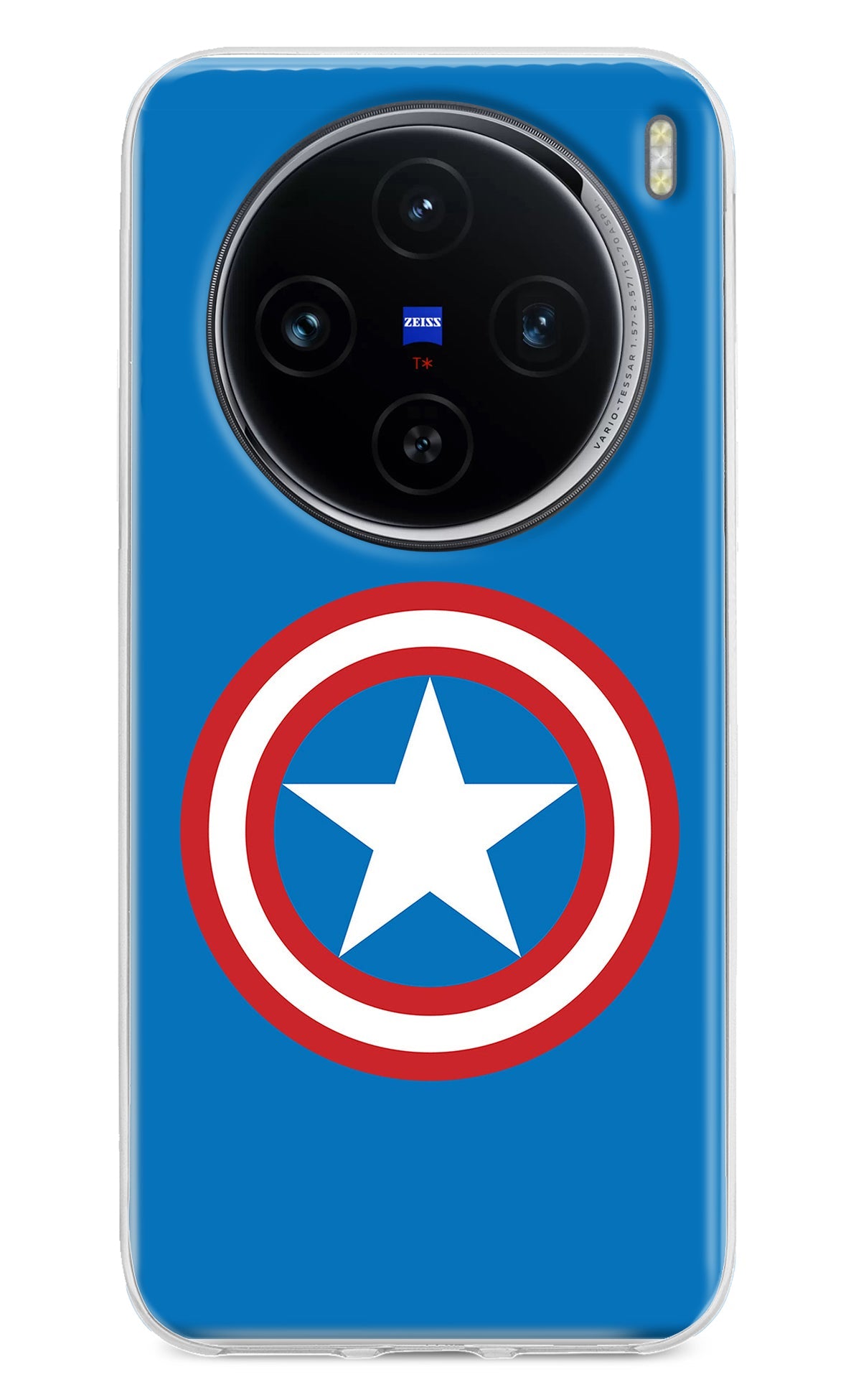 Captain America Logo Vivo X100 Back Cover