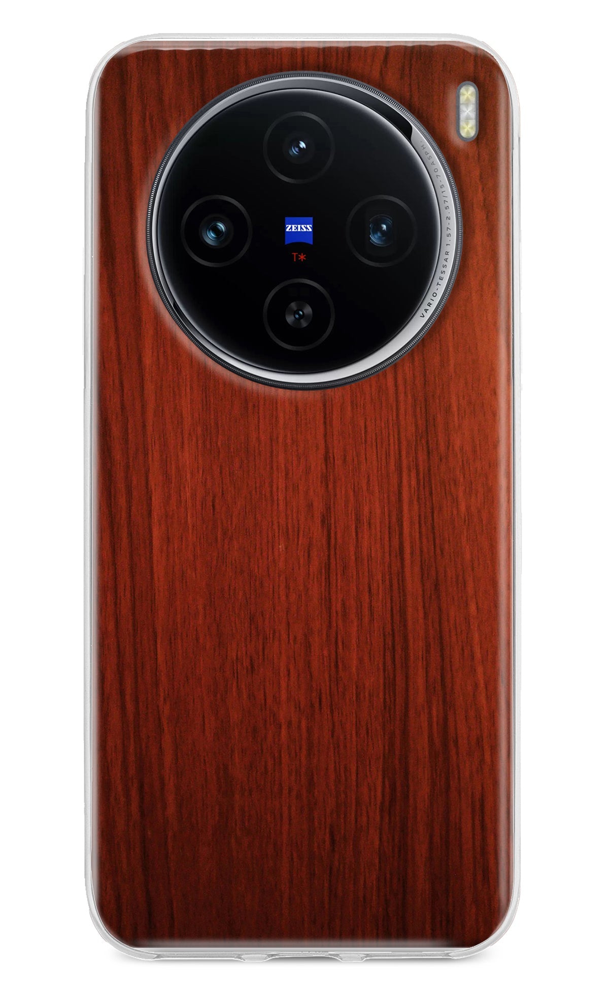 Wooden Plain Pattern Vivo X100 Back Cover