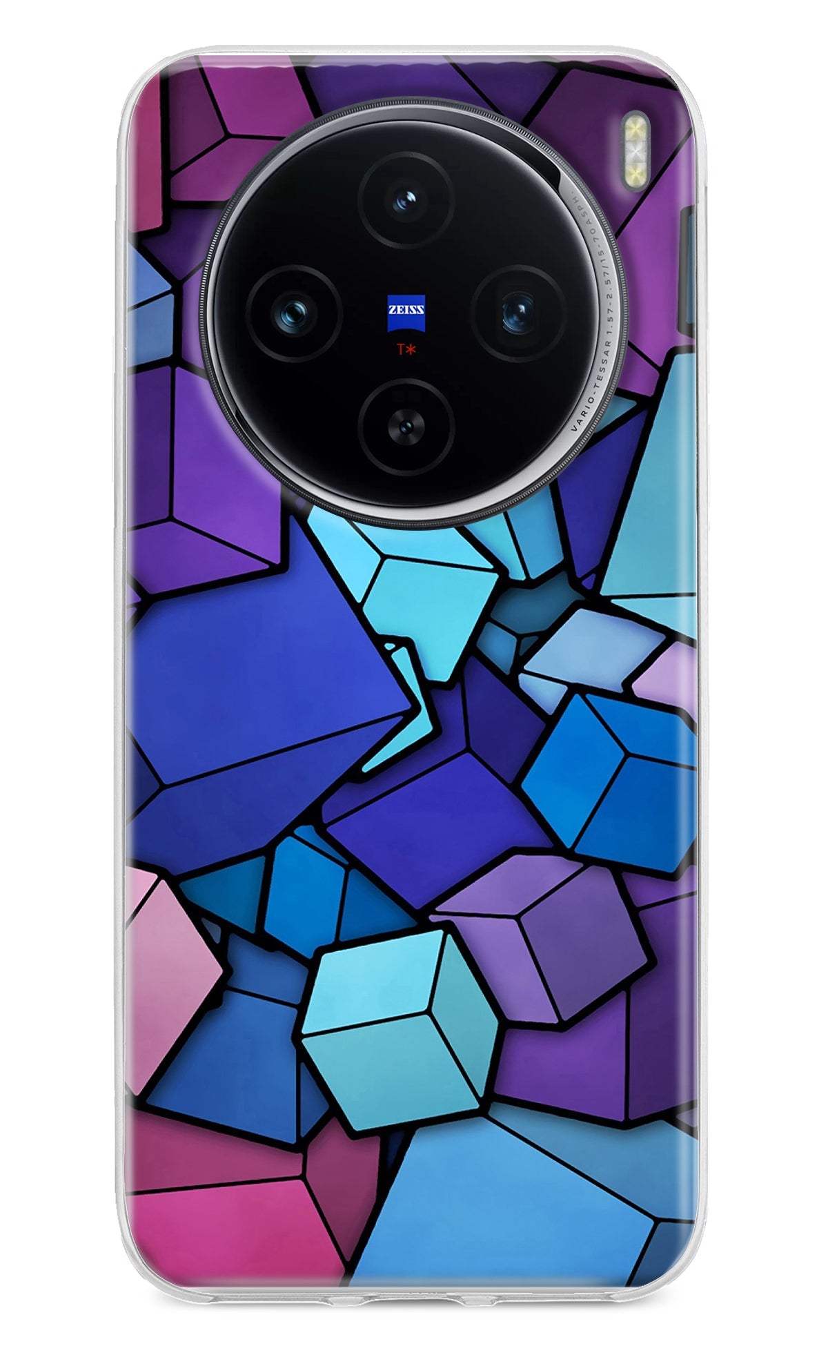 Cubic Abstract Vivo X100 Back Cover