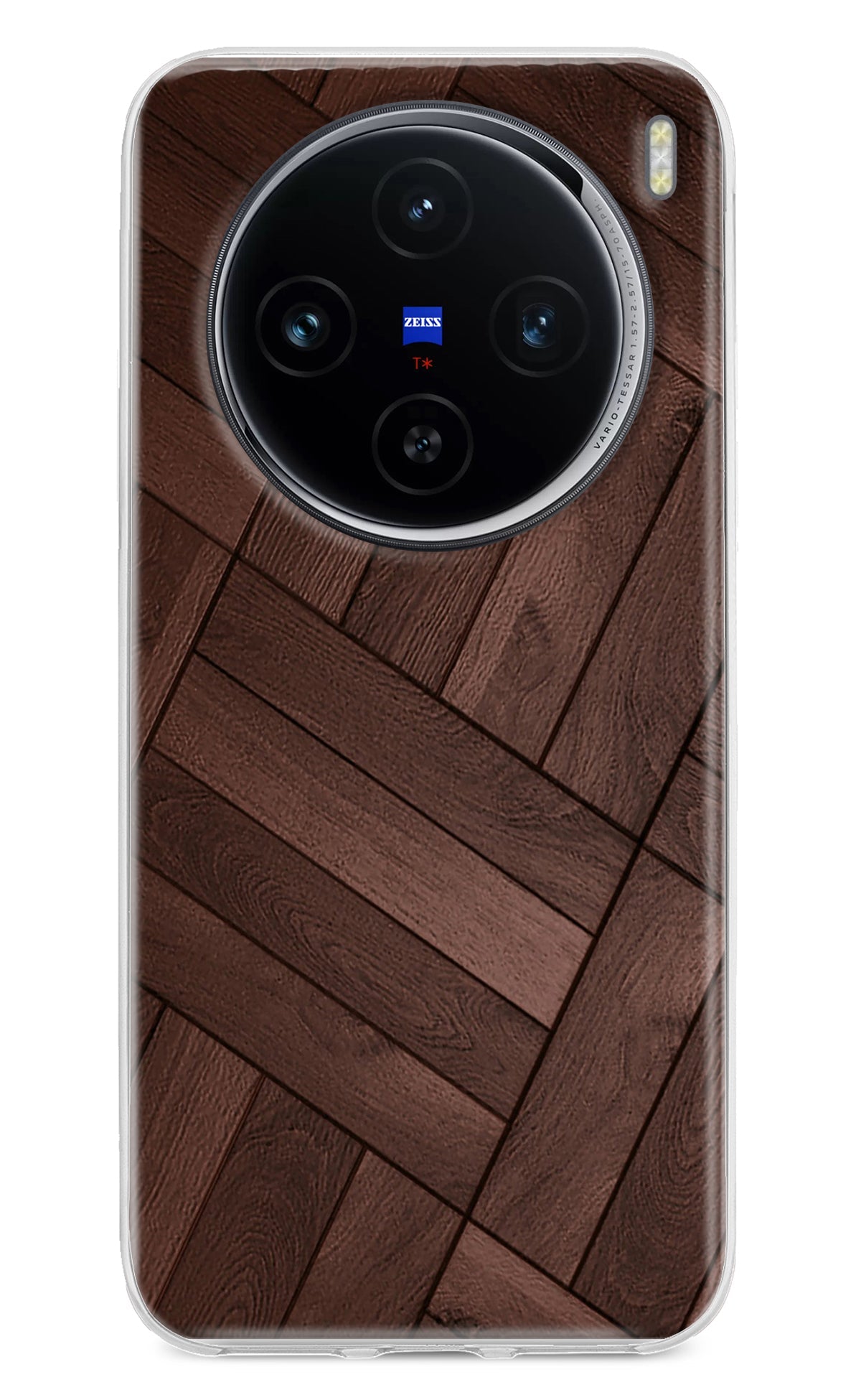 Wooden Texture Design Vivo X100 Back Cover