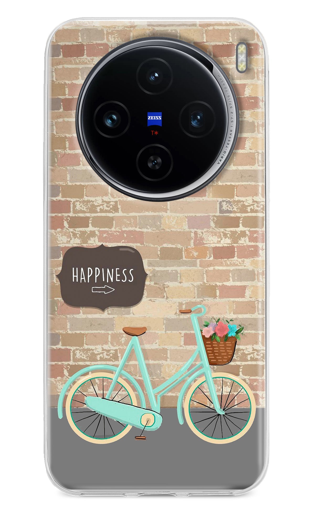 Happiness Artwork Vivo X100 Back Cover