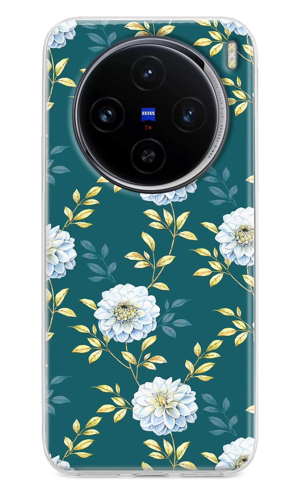 Flowers Vivo X100 Back Cover