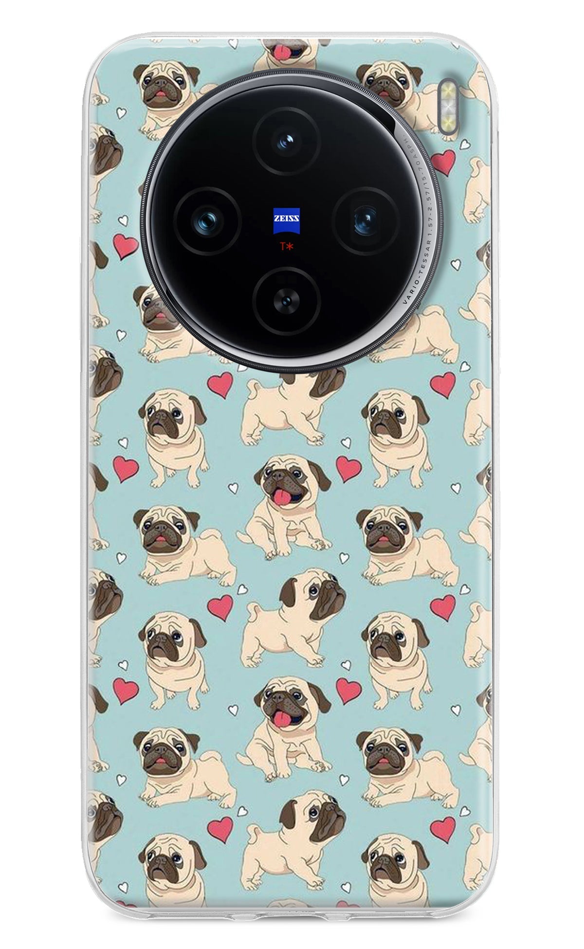 Pug Dog Vivo X100 Back Cover