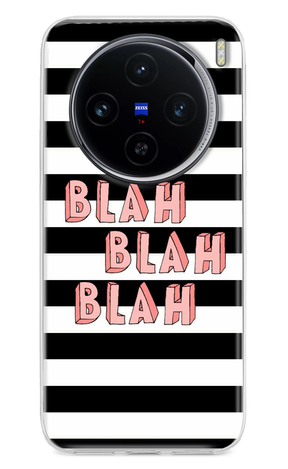 Blah Blah Blah Vivo X100 Back Cover