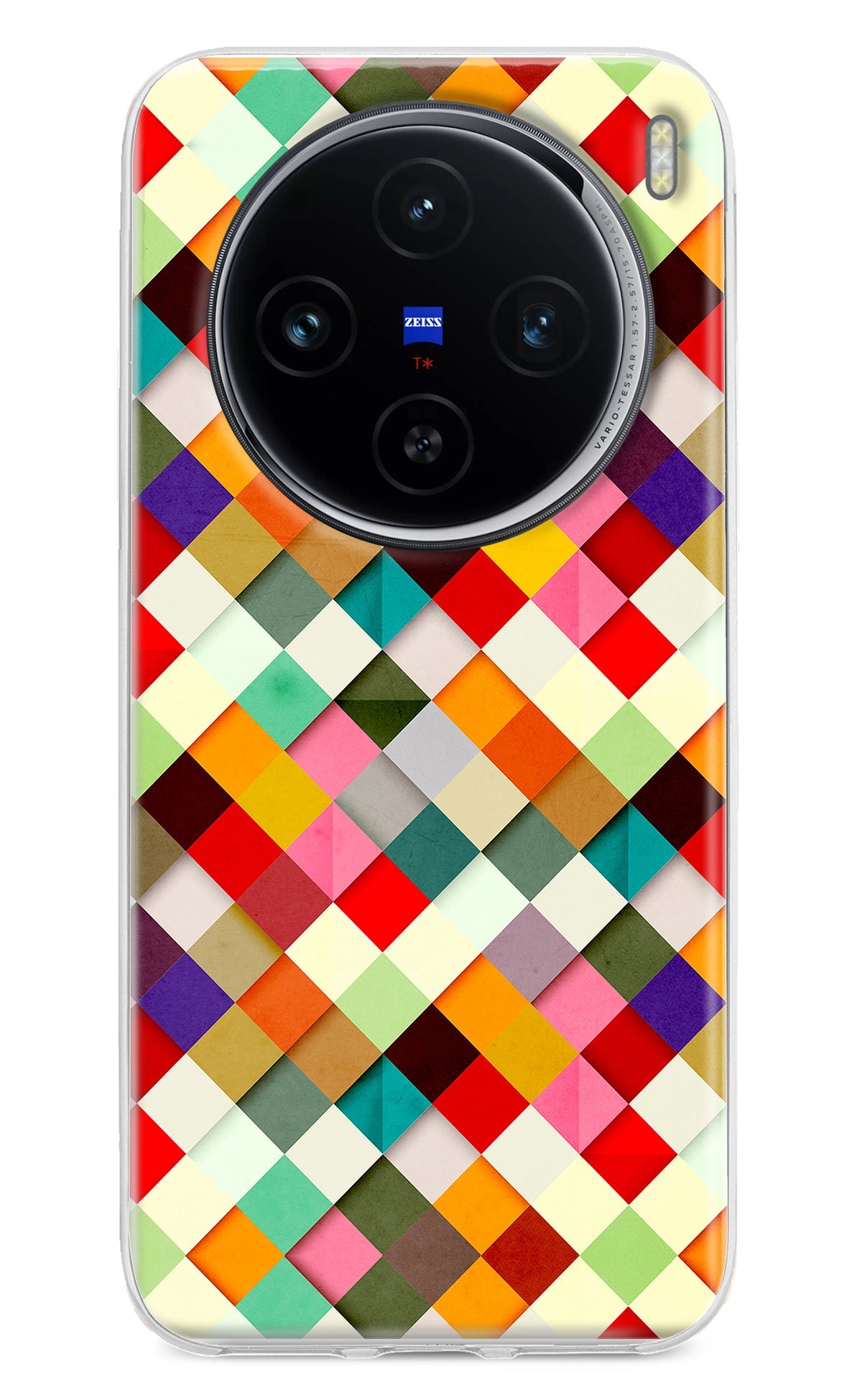 Geometric Abstract Colorful Vivo X100 Back Cover