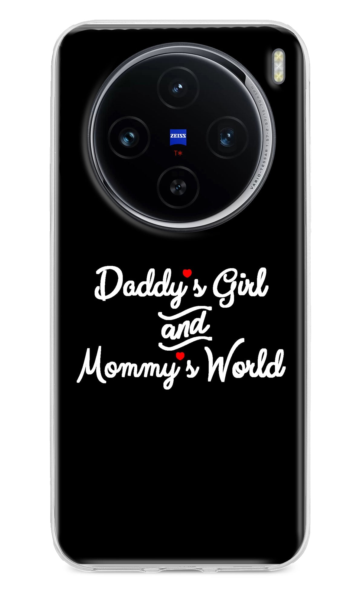 Daddy's Girl and Mommy's World Vivo X100 Back Cover