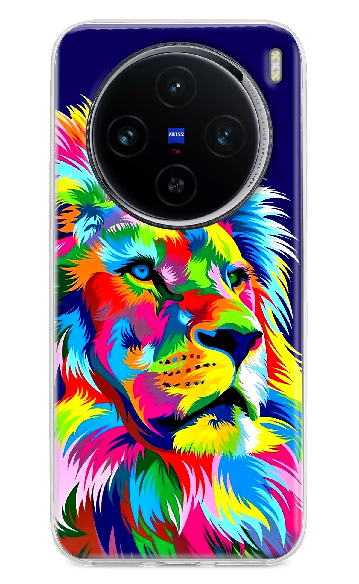 Vector Art Lion Vivo X100 Back Cover