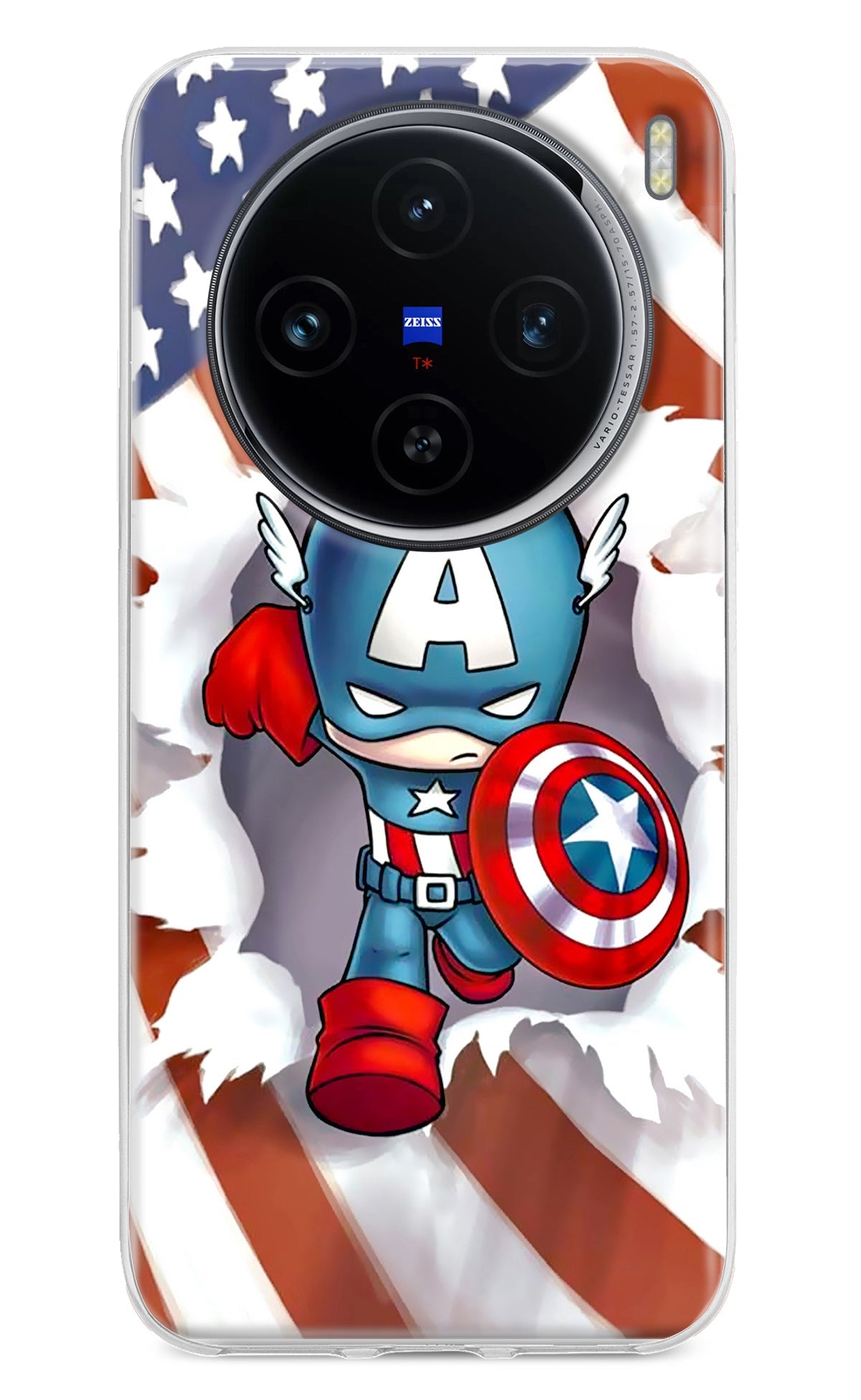 Captain America Vivo X100 Back Cover