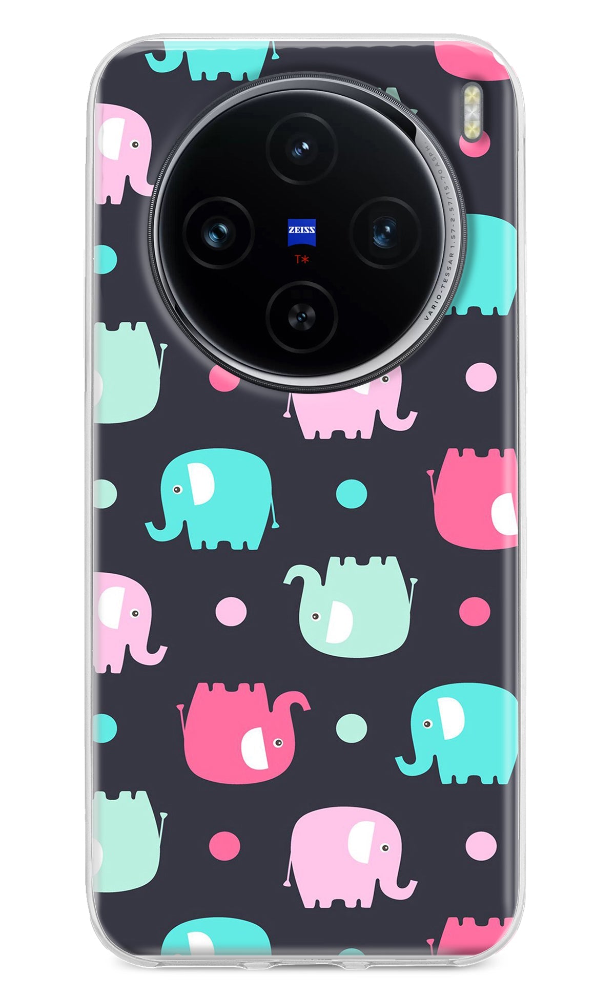 Elephants Vivo X100 Back Cover