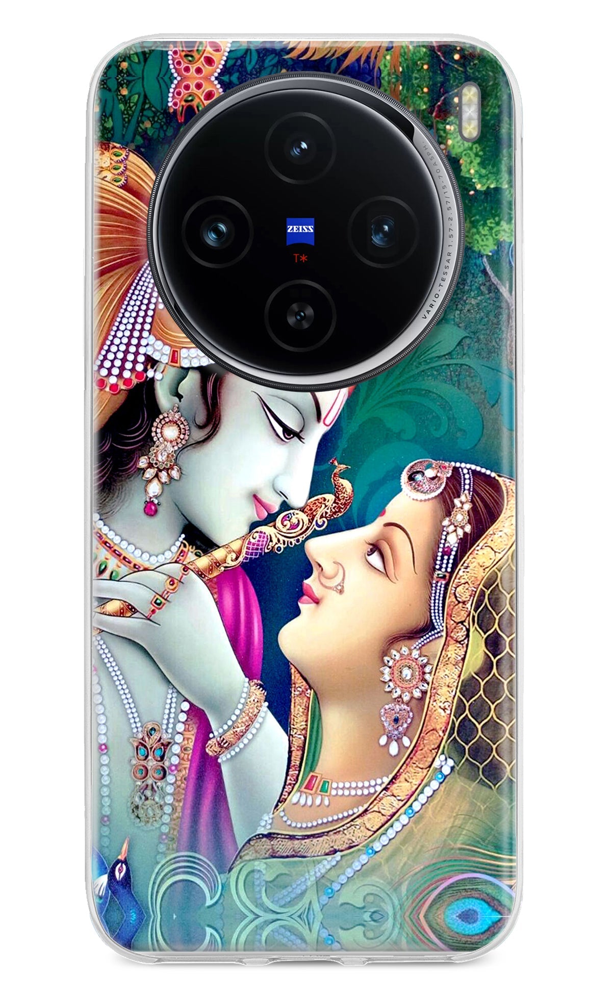 Lord Radha Krishna Vivo X100 Back Cover