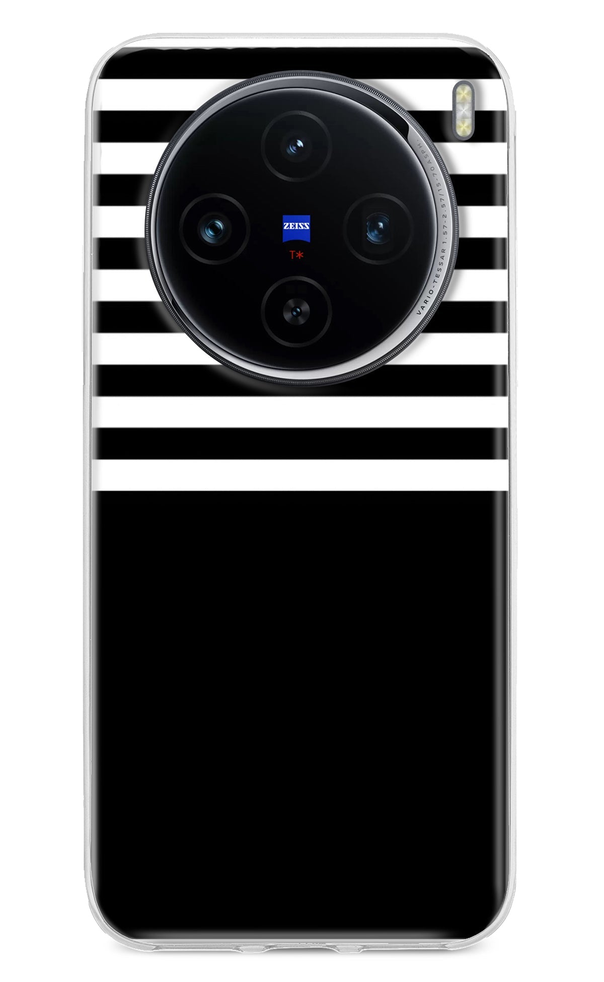 Black and White Print Vivo X100 Back Cover