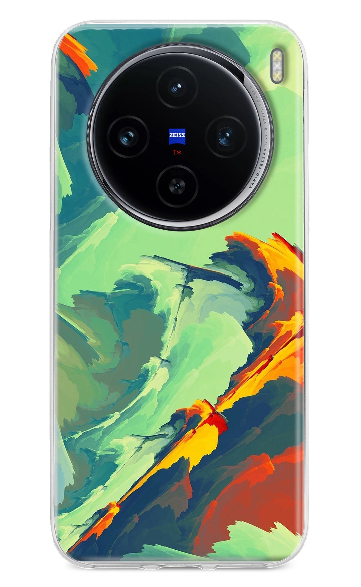 Paint Art Vivo X100 Back Cover