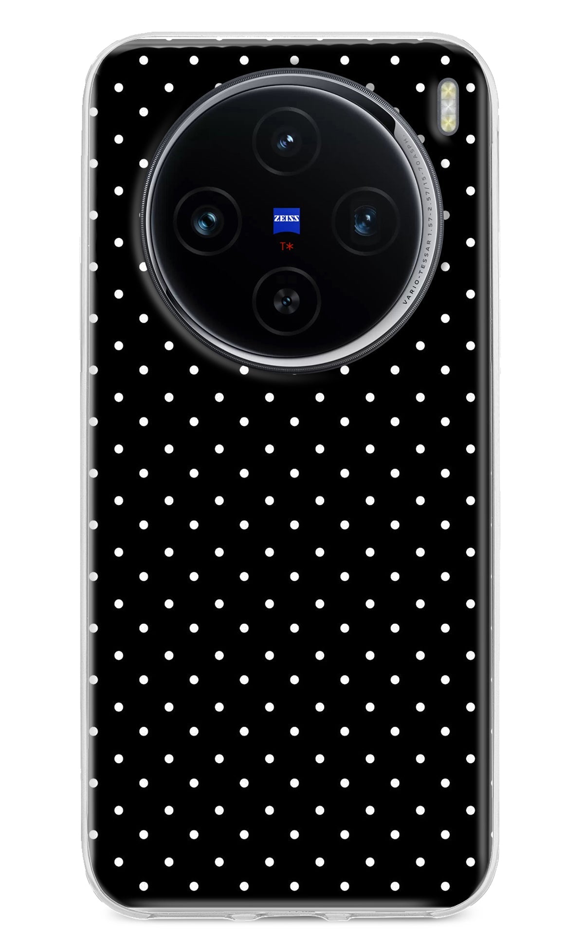 White Dots Vivo X100 Back Cover