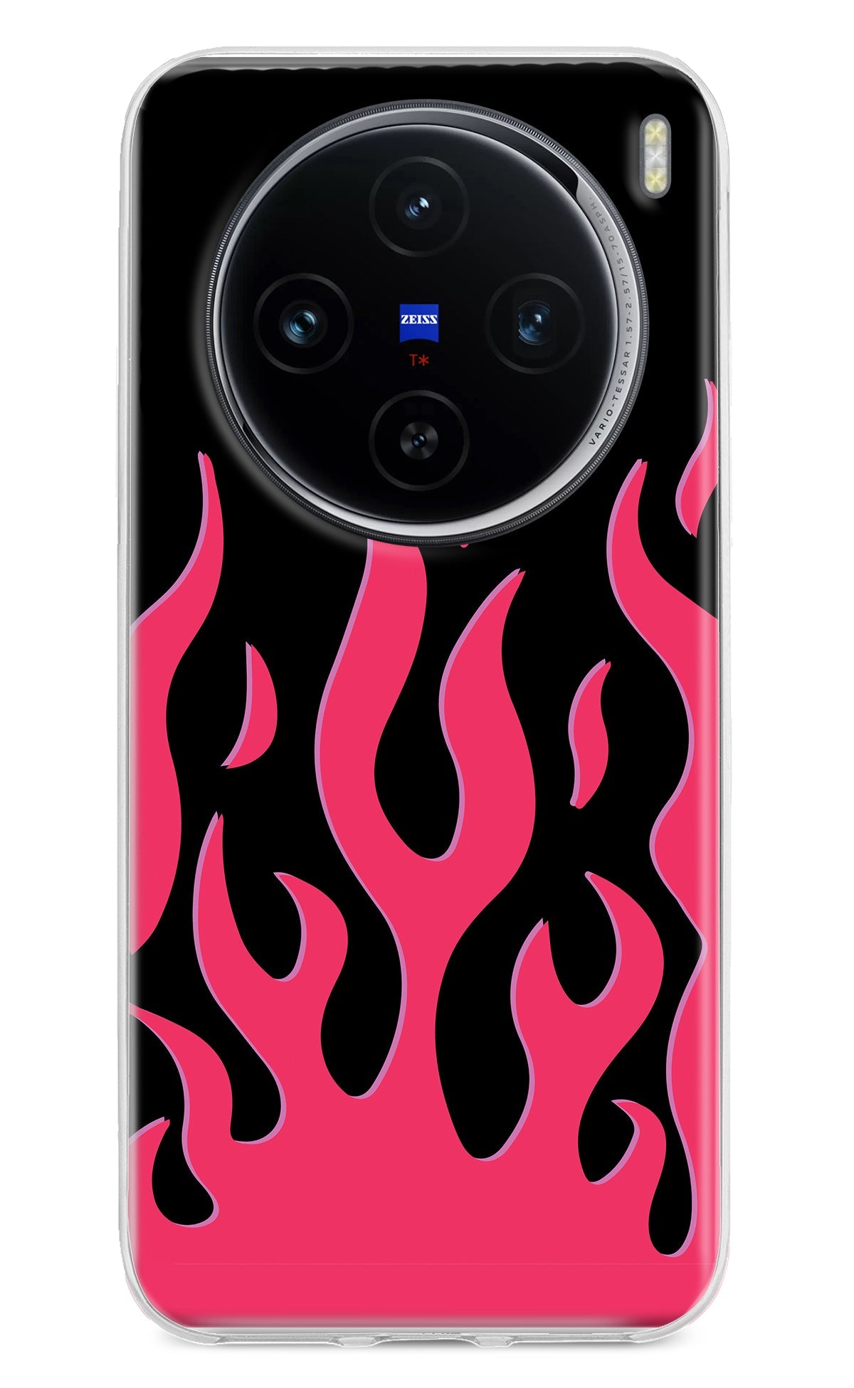 Fire Flames Vivo X100 Back Cover