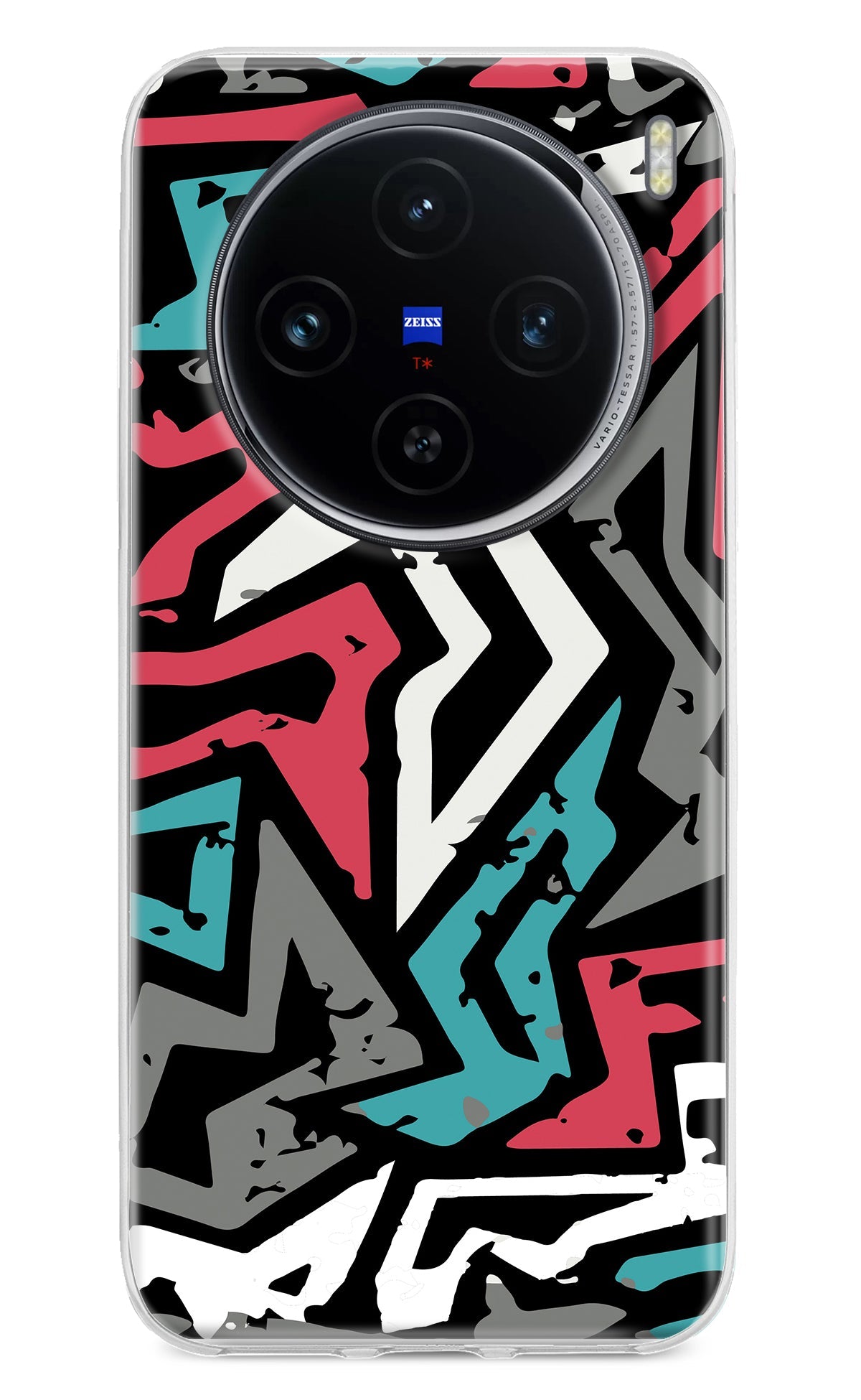 Geometric Graffiti Vivo X100 Back Cover