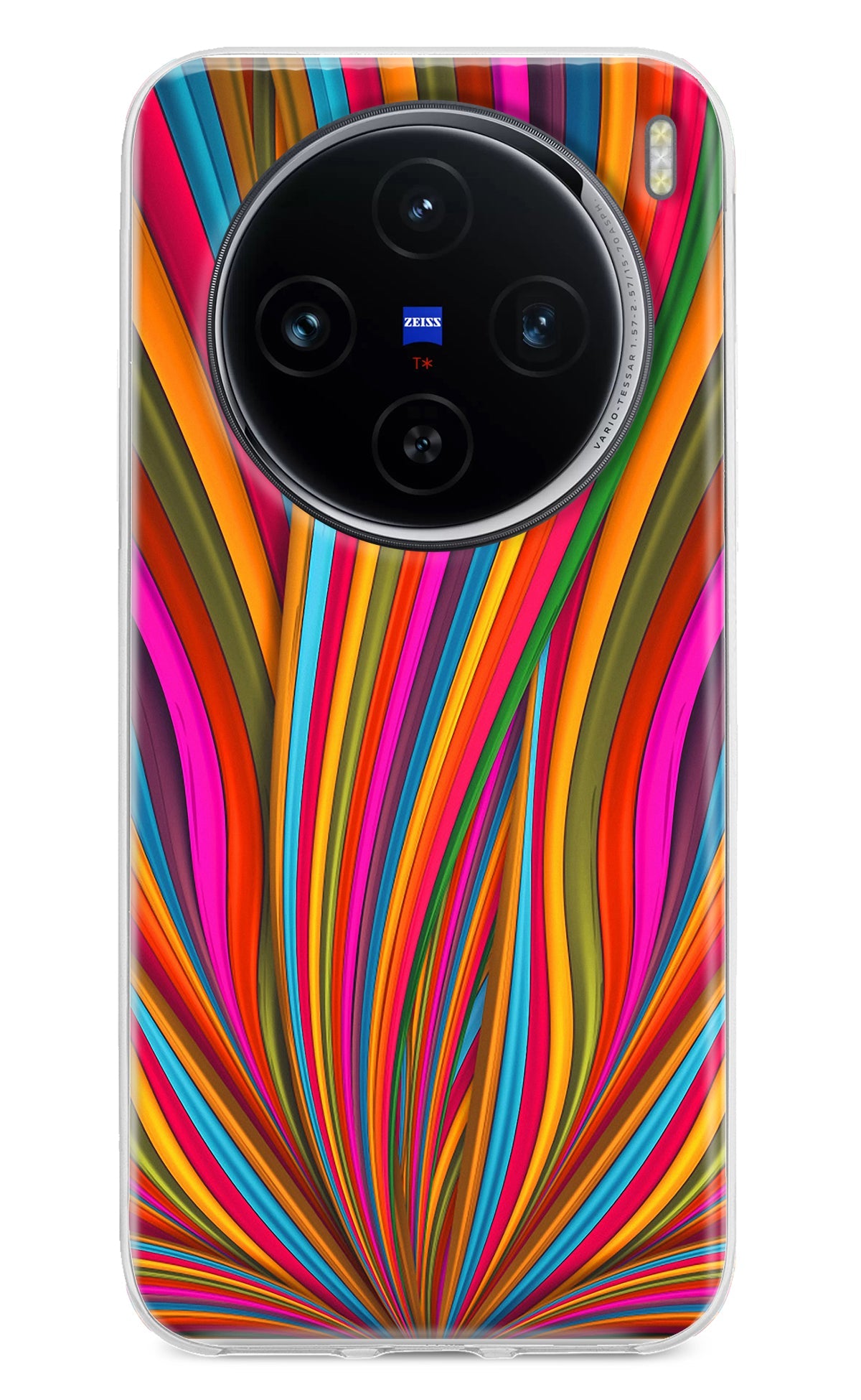 Trippy Wavy Vivo X100 Back Cover