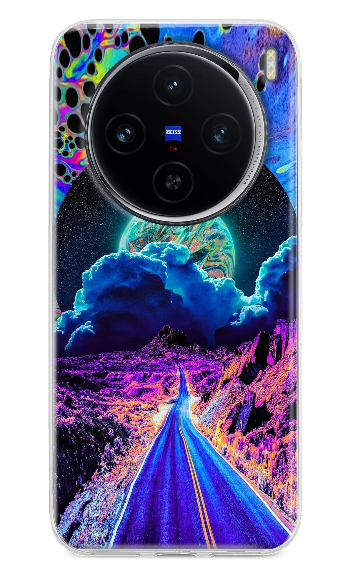 Psychedelic Painting Vivo X100 Back Cover