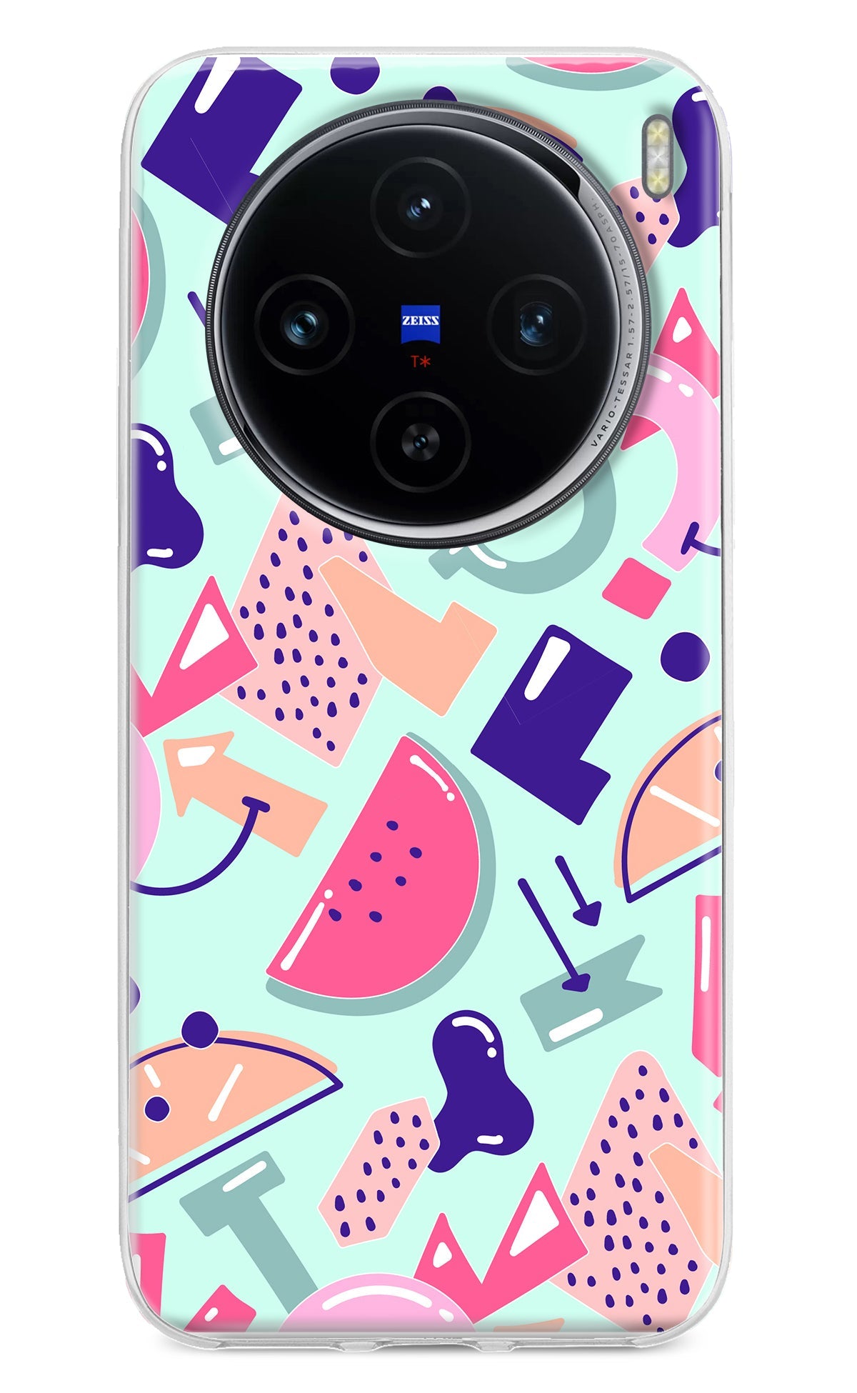 Doodle Pattern Vivo X100 Back Cover