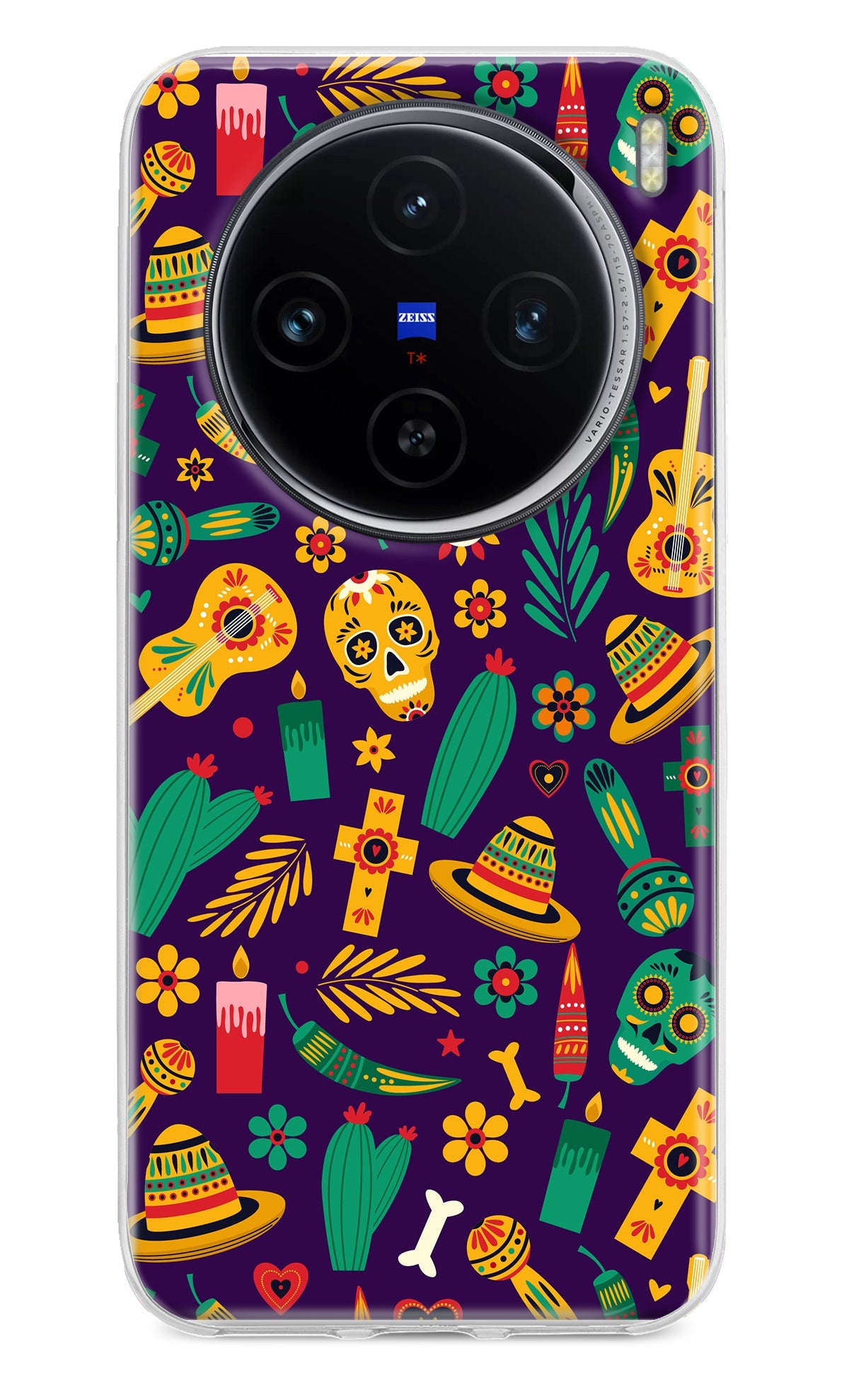 Mexican Artwork Vivo X100 Back Cover