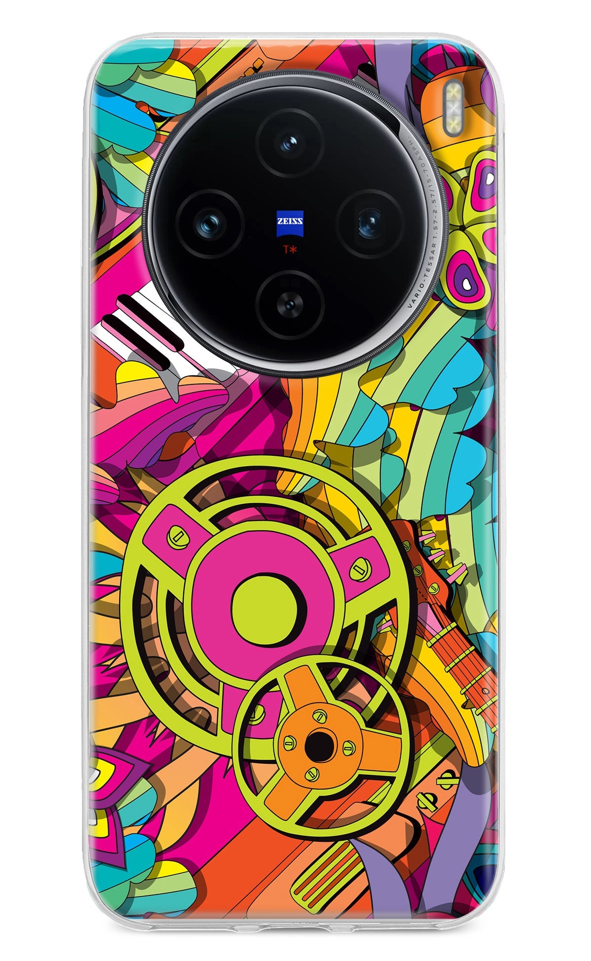 Music Doodle Vivo X100 Back Cover