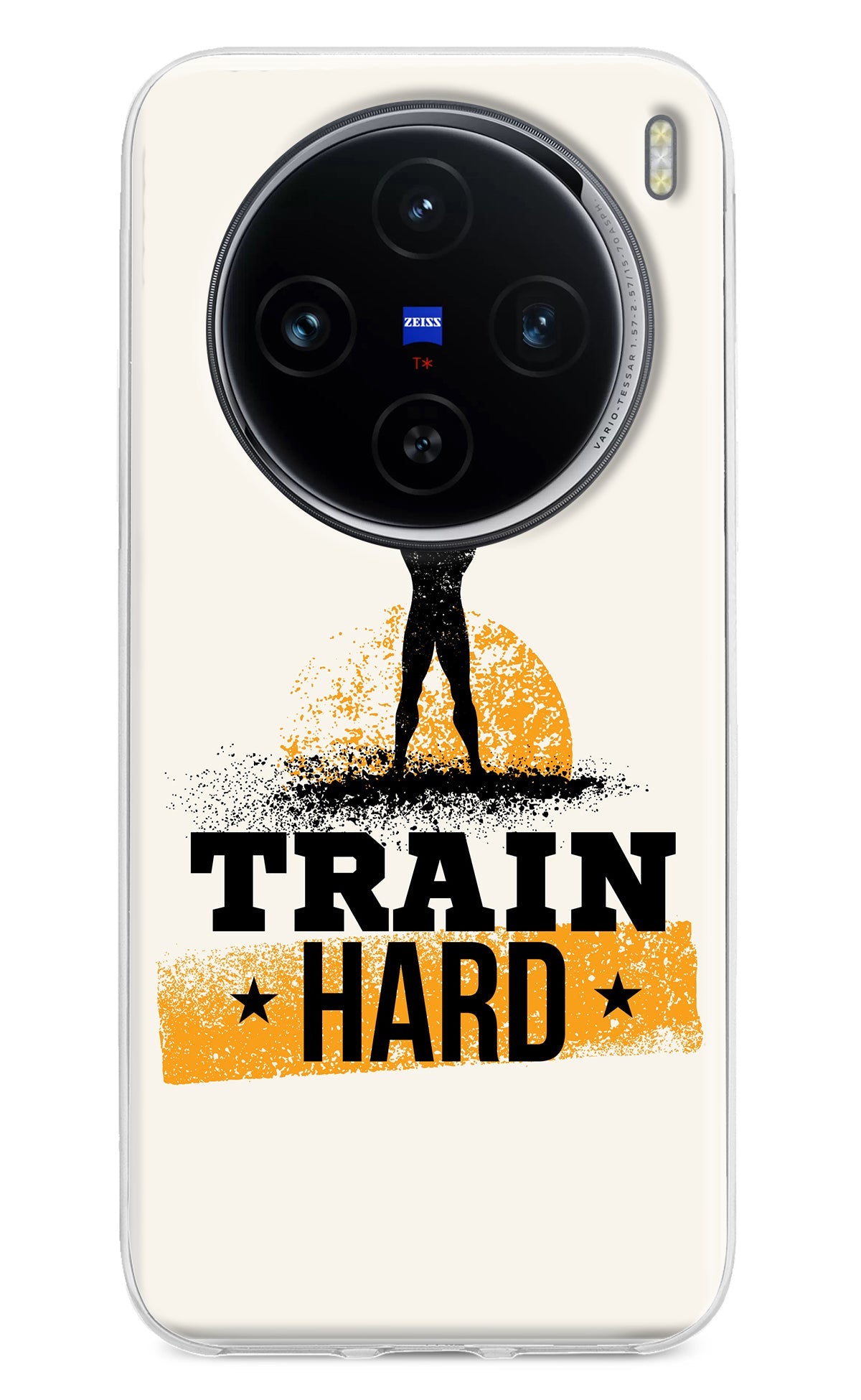 Train Hard Vivo X100 Back Cover