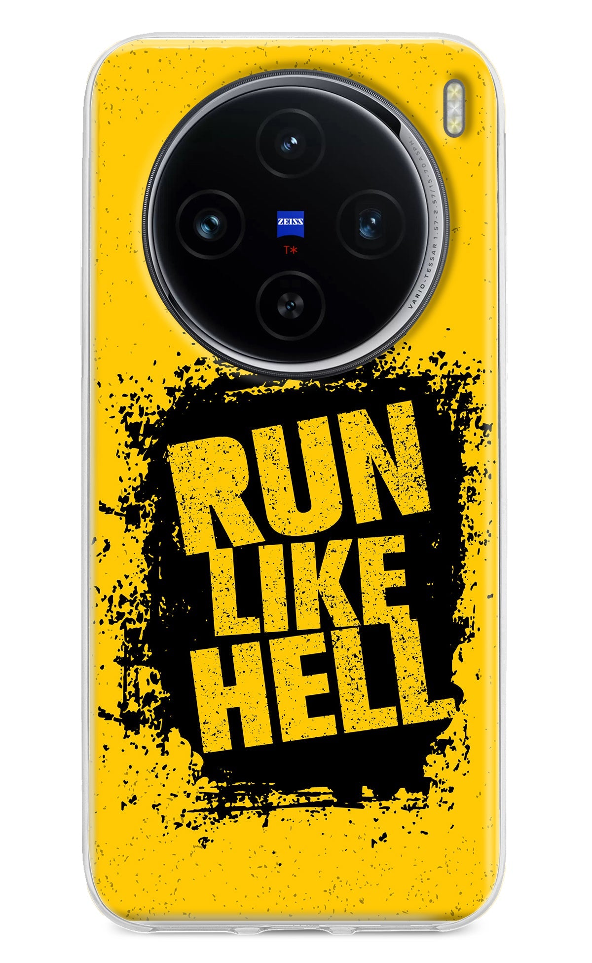 Run Like Hell Vivo X100 Back Cover