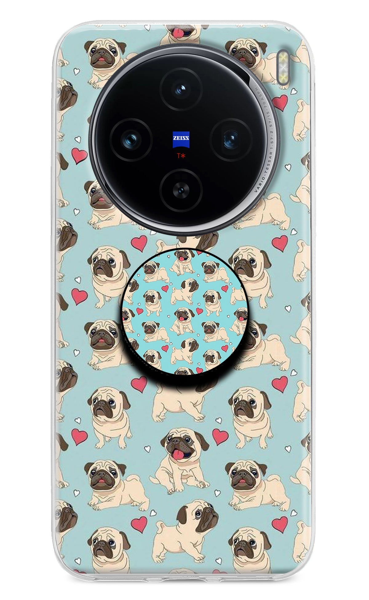 Pug Dog Vivo X100 Pop Case