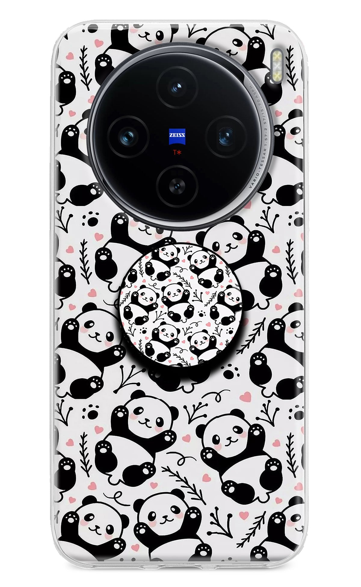 Cute Panda Vivo X100 Pop Case