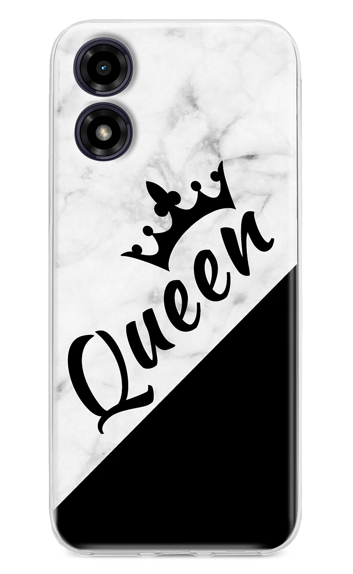 Queen Moto G04 Back Cover