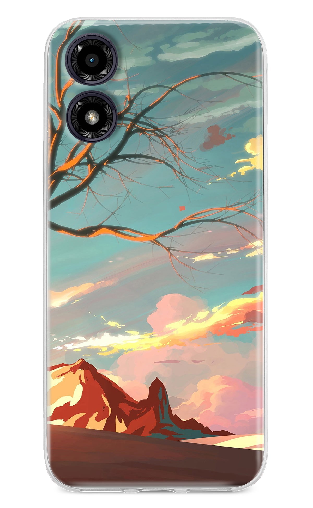 Scenery Moto G04 Back Cover