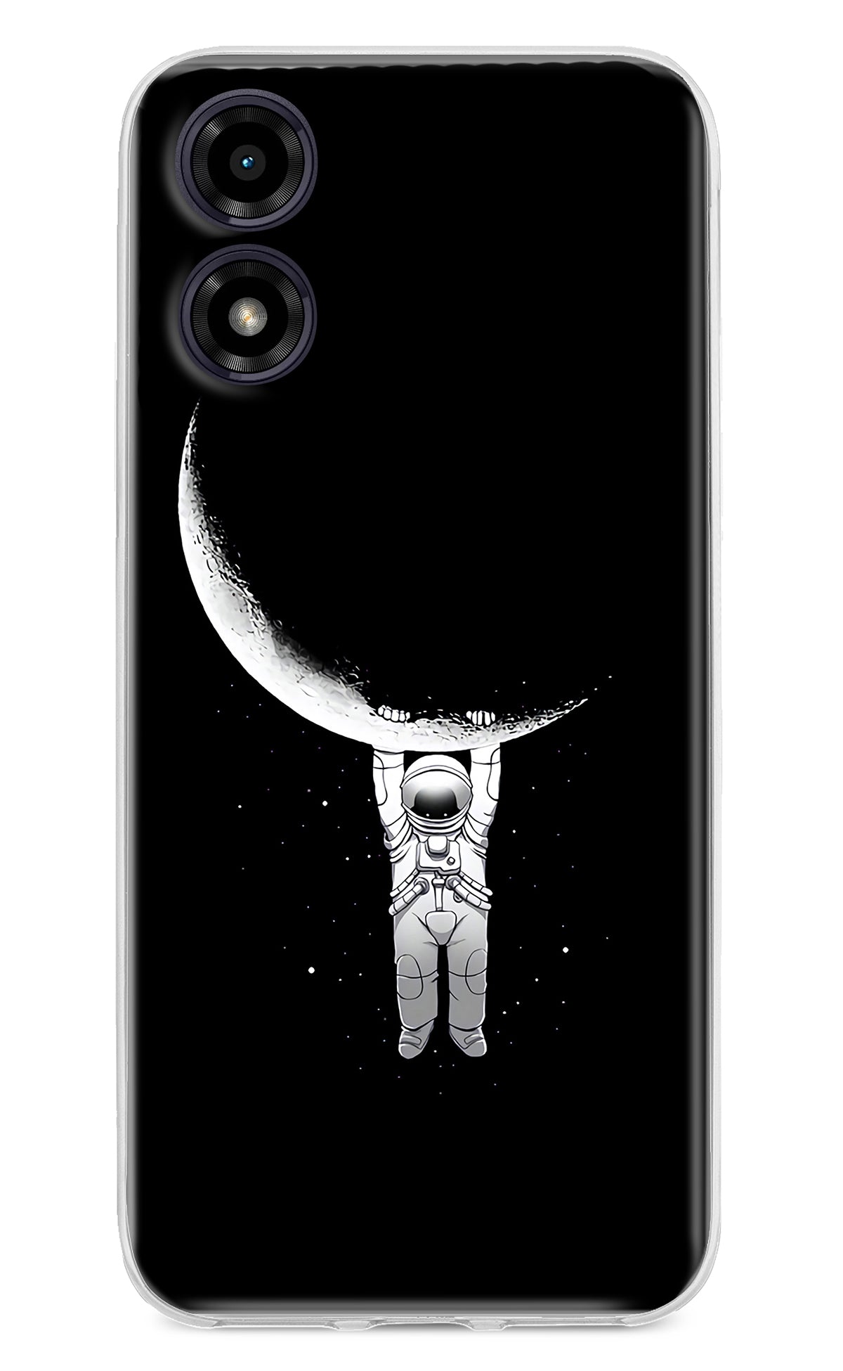 Moon Space Moto G04 Back Cover