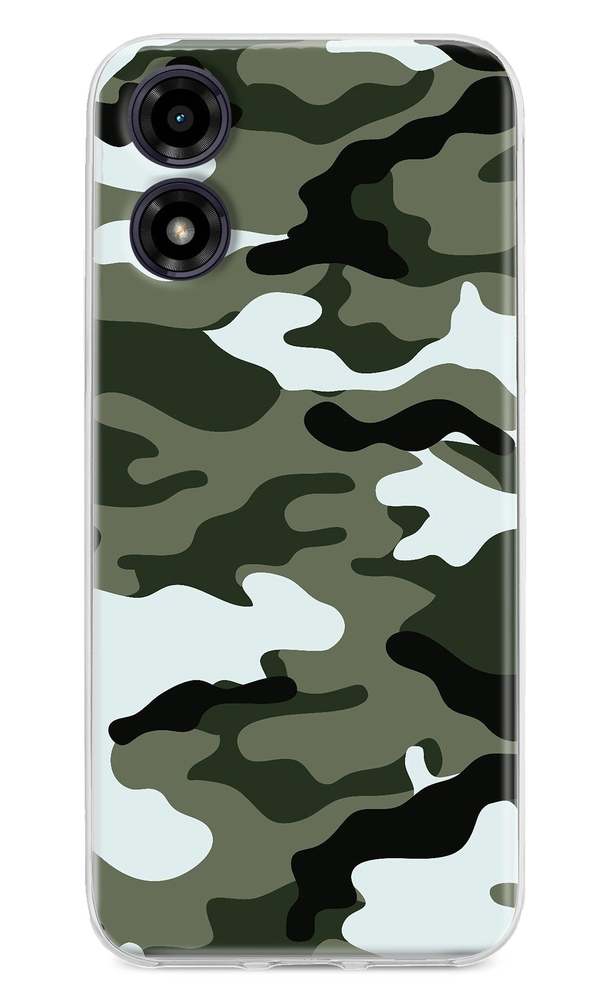 Camouflage Moto G04 Back Cover