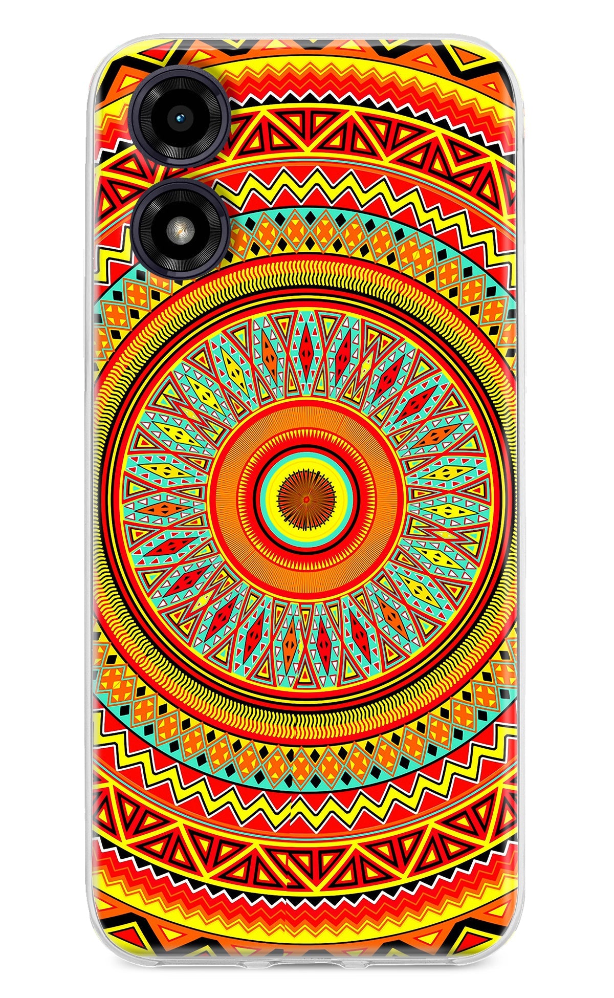 Mandala Pattern Moto G04 Back Cover