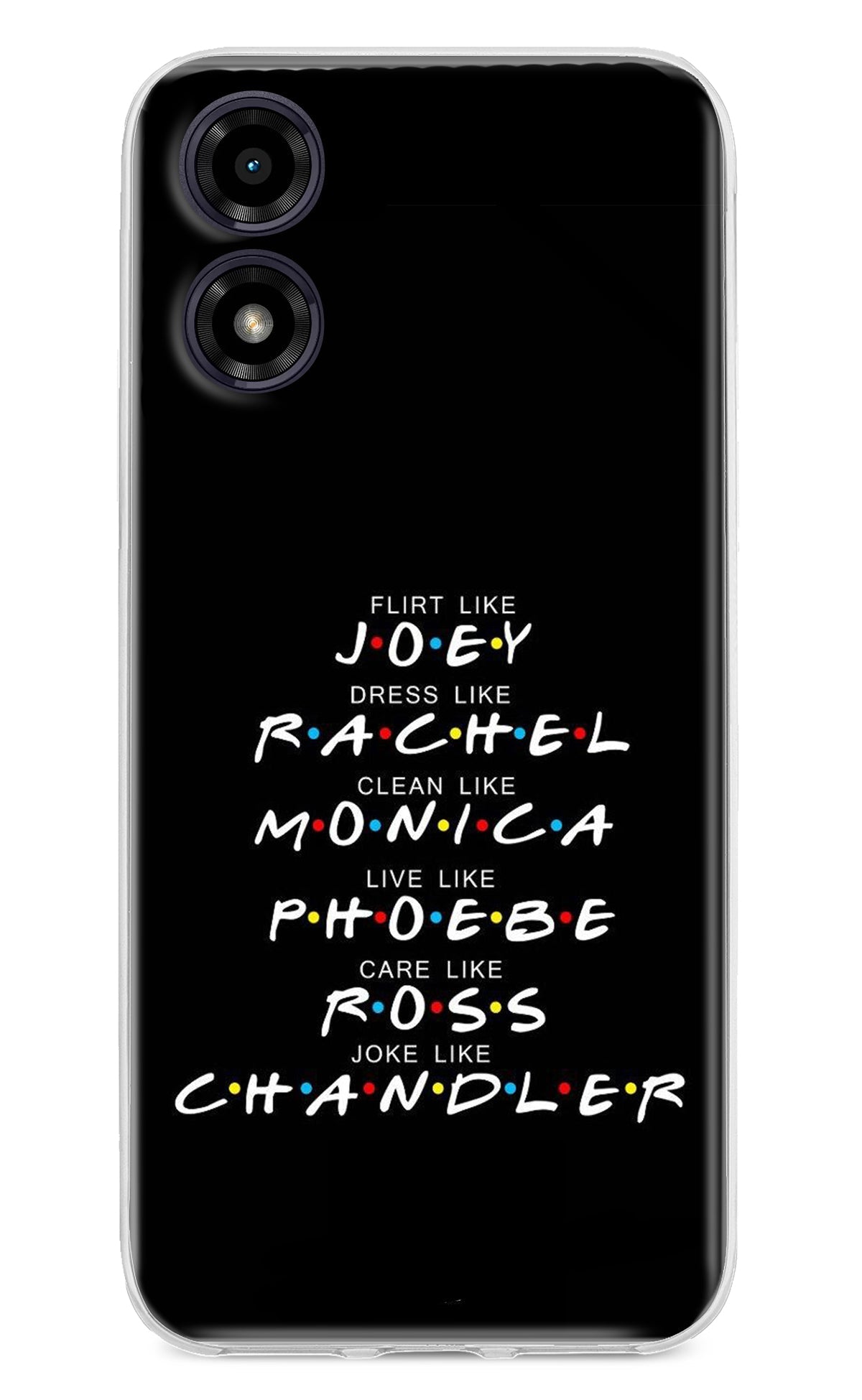 FRIENDS Character Moto G04 Back Cover