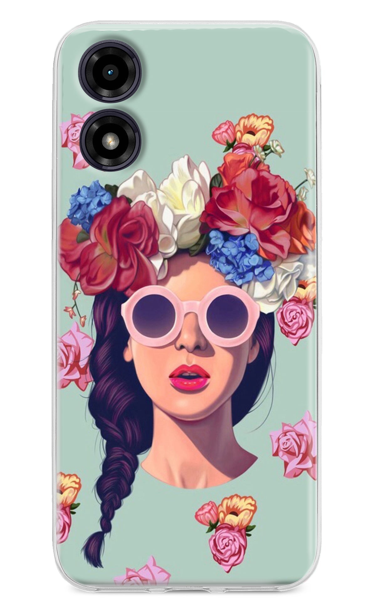 Pretty Girl Moto G04 Back Cover